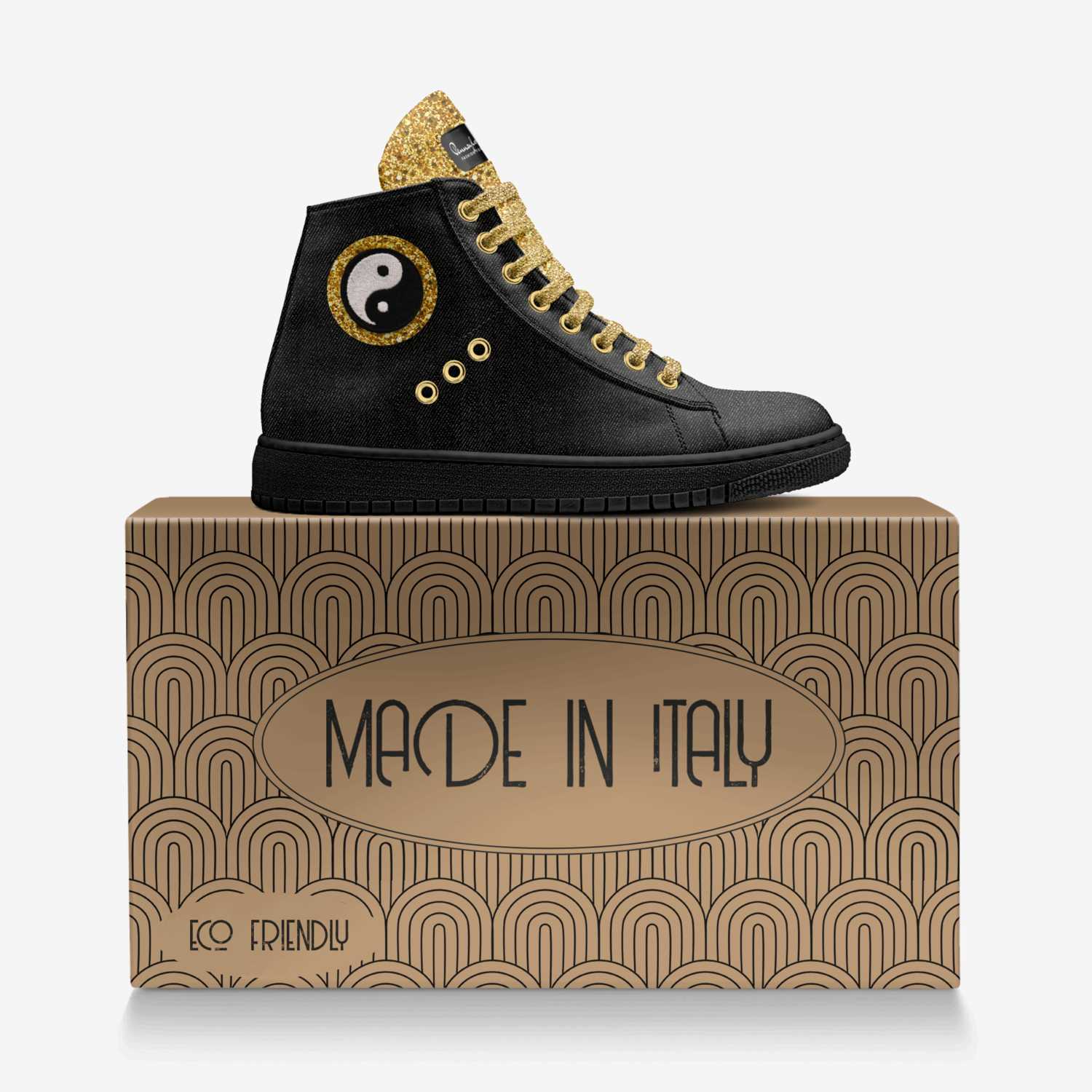 Pennsylvania  custom made in Italy shoes by Lisa Brent | Over box view