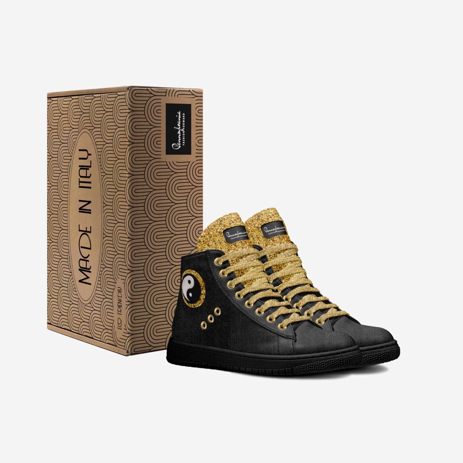 Pennsylvania  custom made in Italy shoes by Lisa Brent | Box view