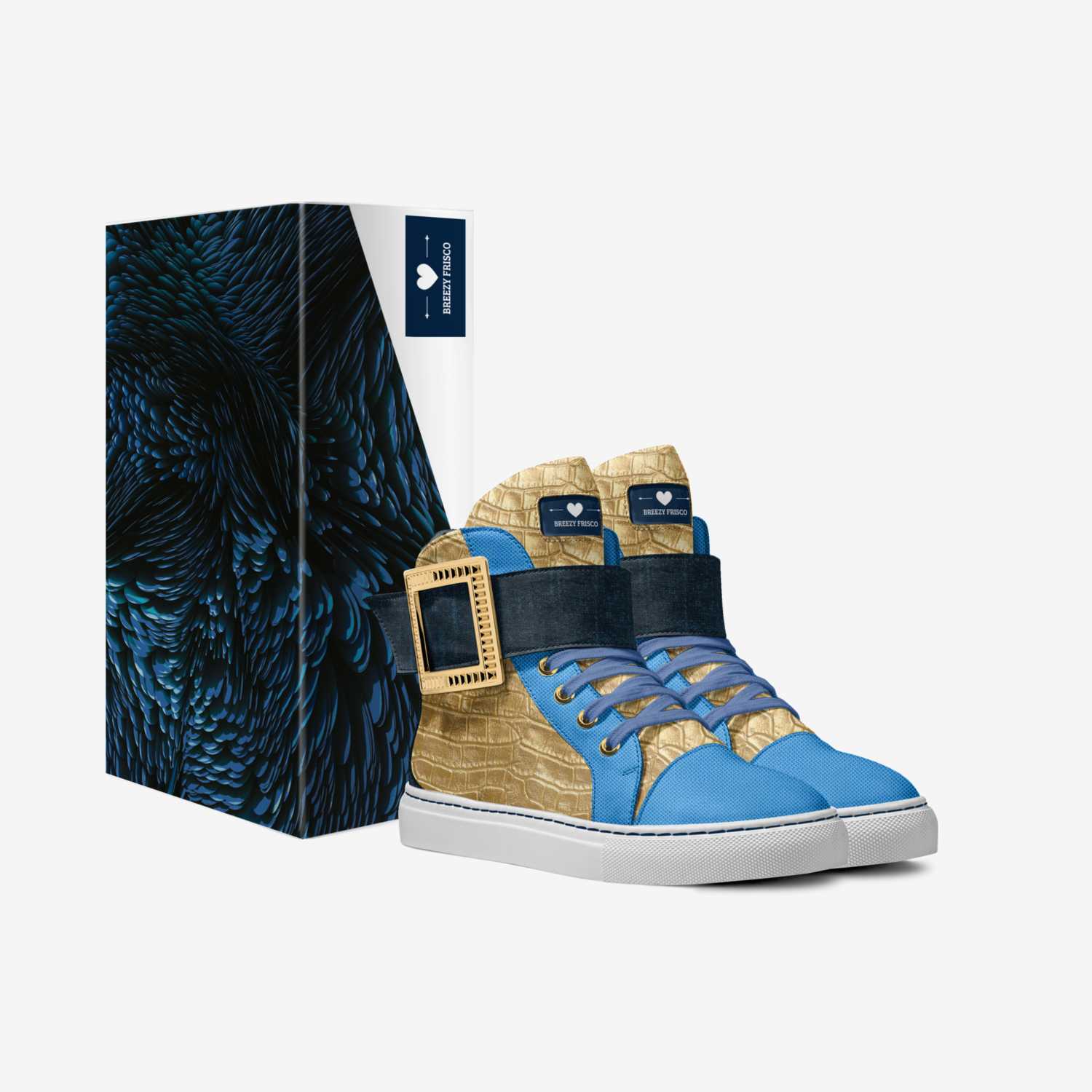 Breezy Frisco custom made in Italy shoes by Sabrina Lawrence | Box view