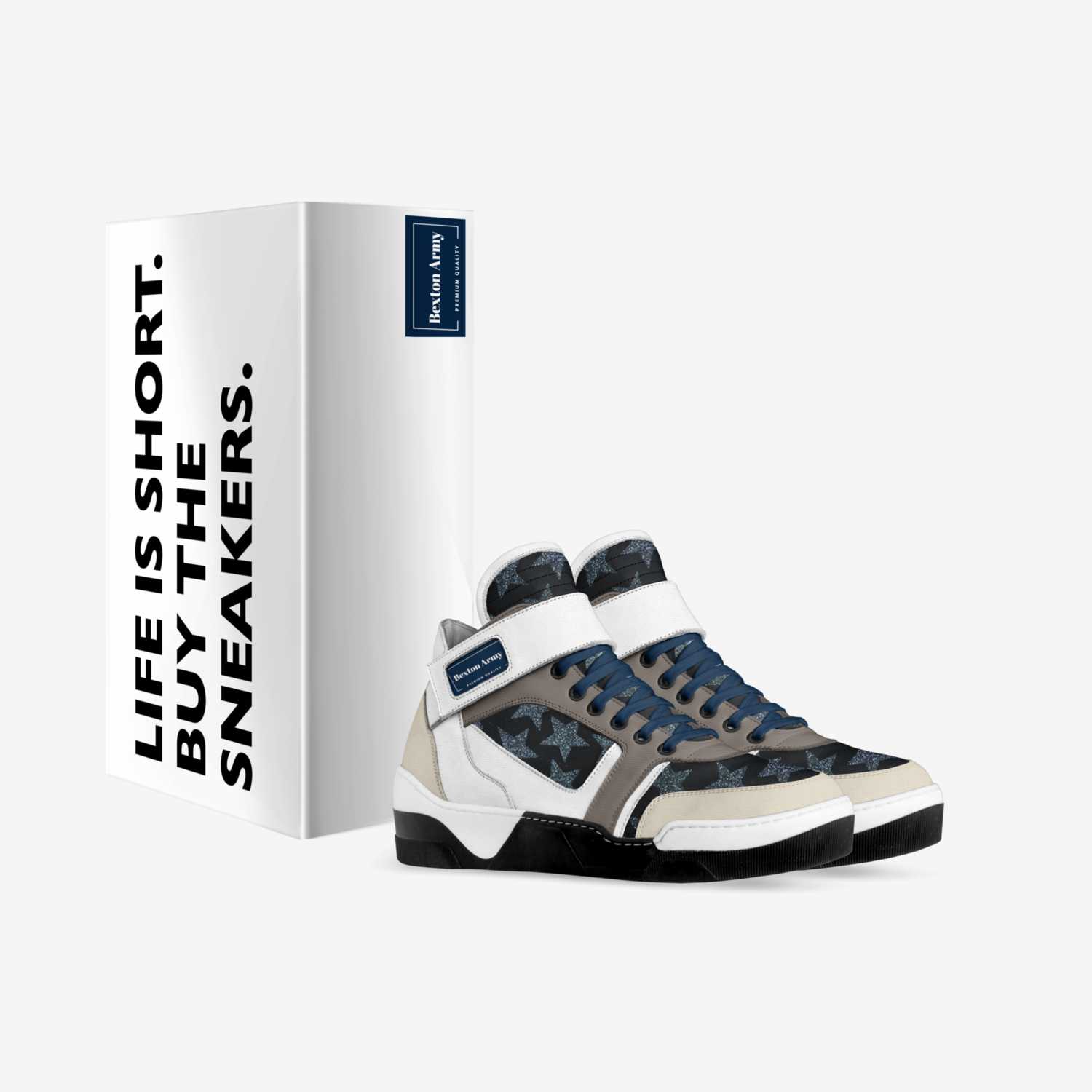 Bexton Alpha's custom made in Italy shoes by Jasmine Sheridan | Box view