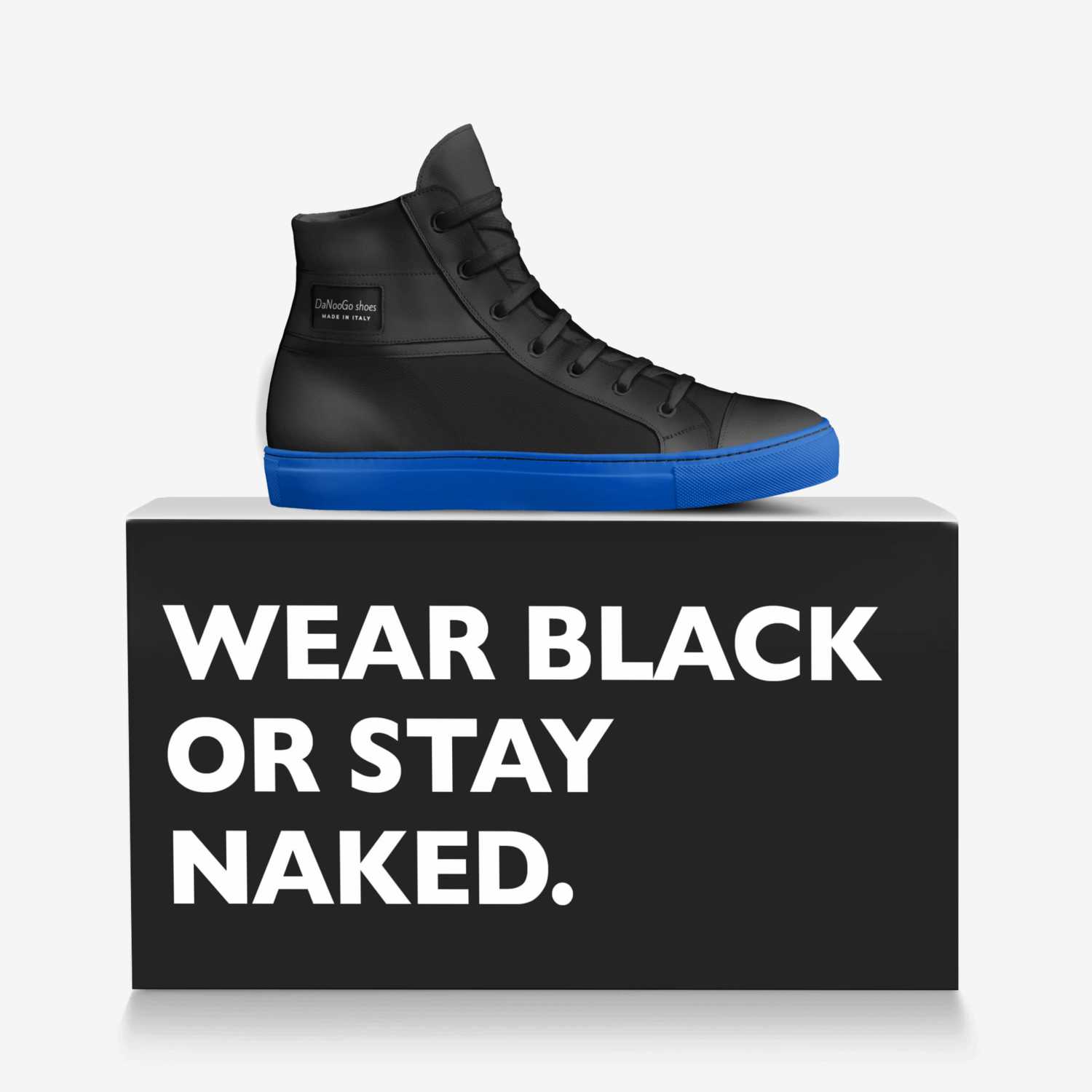 DaNooGo shoes  custom made in Italy shoes by Shametrice Douglas | Over box view