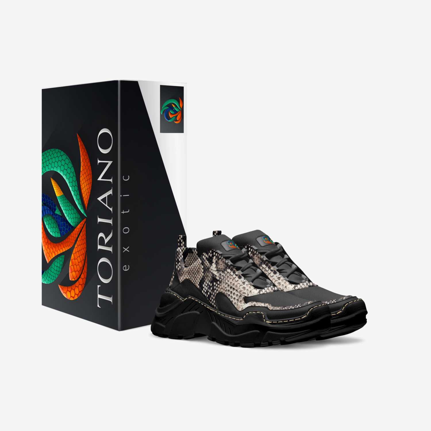 Toriano Exotics  custom made in Italy shoes by Toriano Banks | Box view