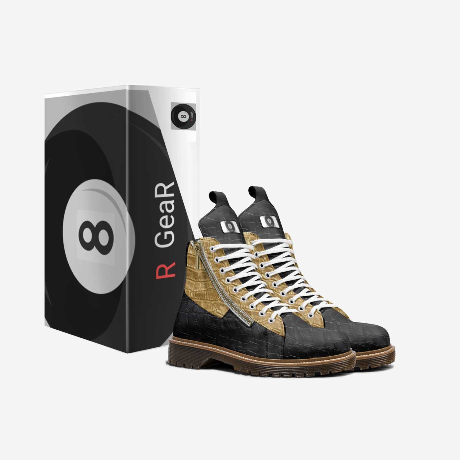 8 Bal R Gear custom made in Italy shoes by Bobby Hill | Box view