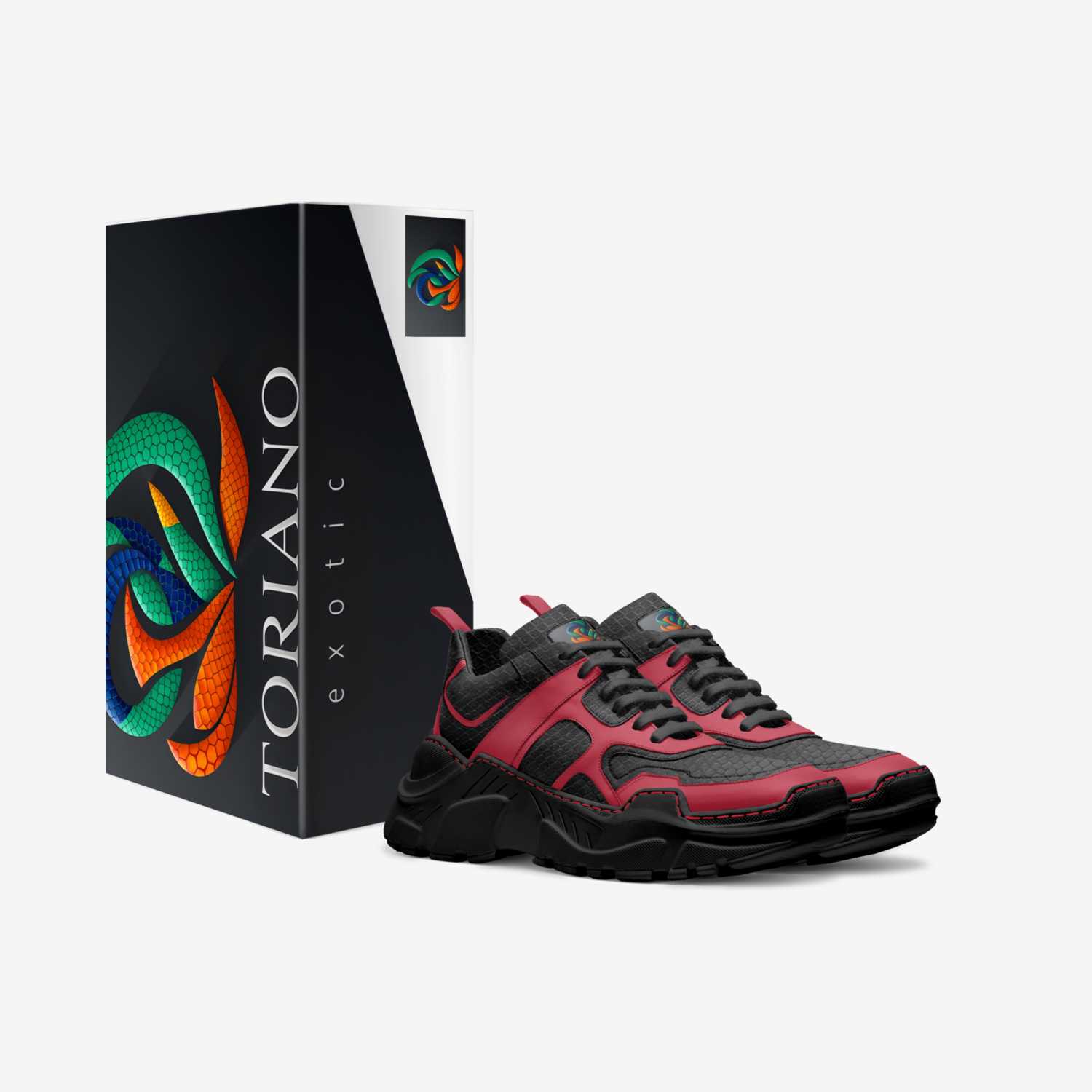 Poison  custom made in Italy shoes by Toriano Banks | Box view