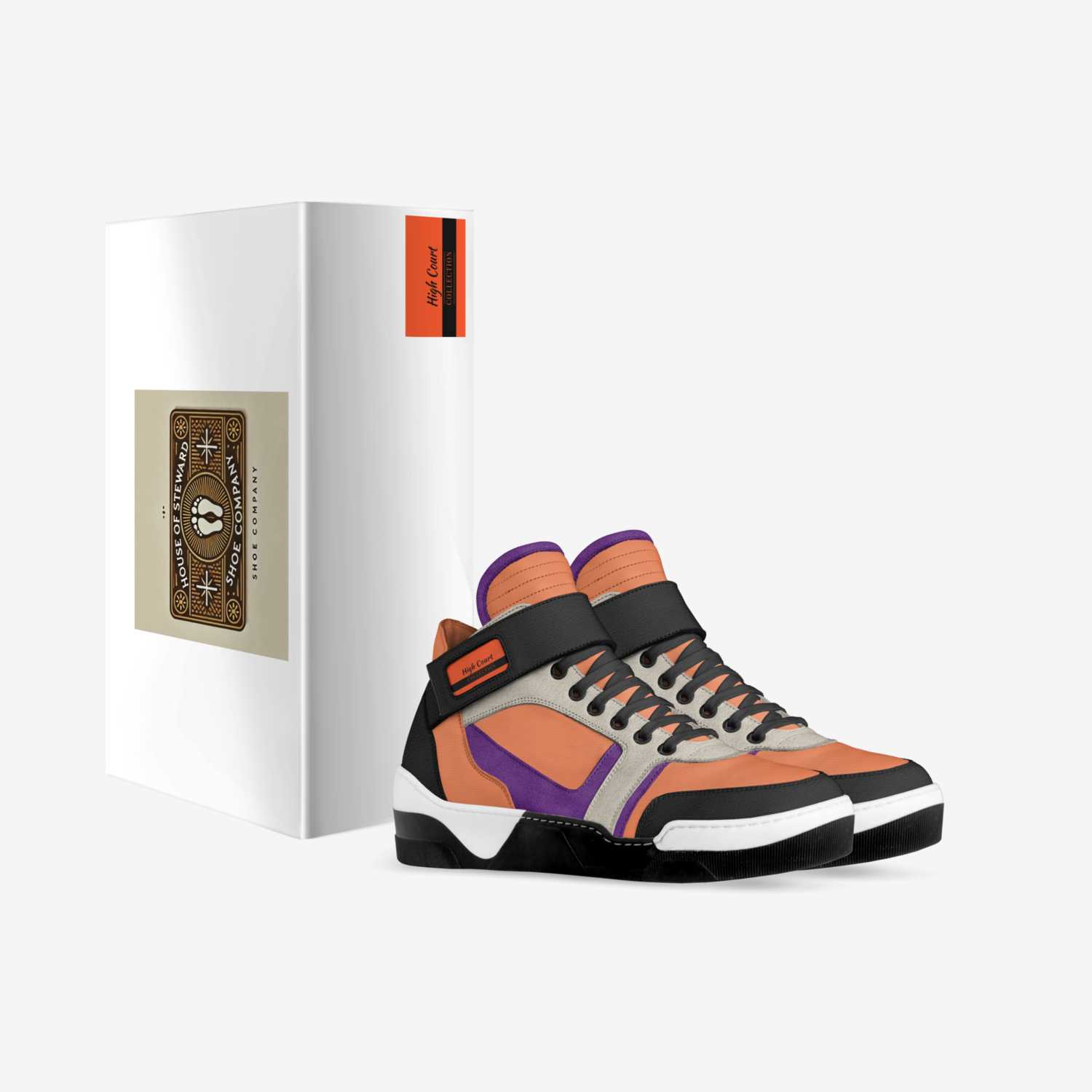 High Court custom made in Italy shoes by Abdullah Sadiki Al Karim El Ben vance Brandey | Box view