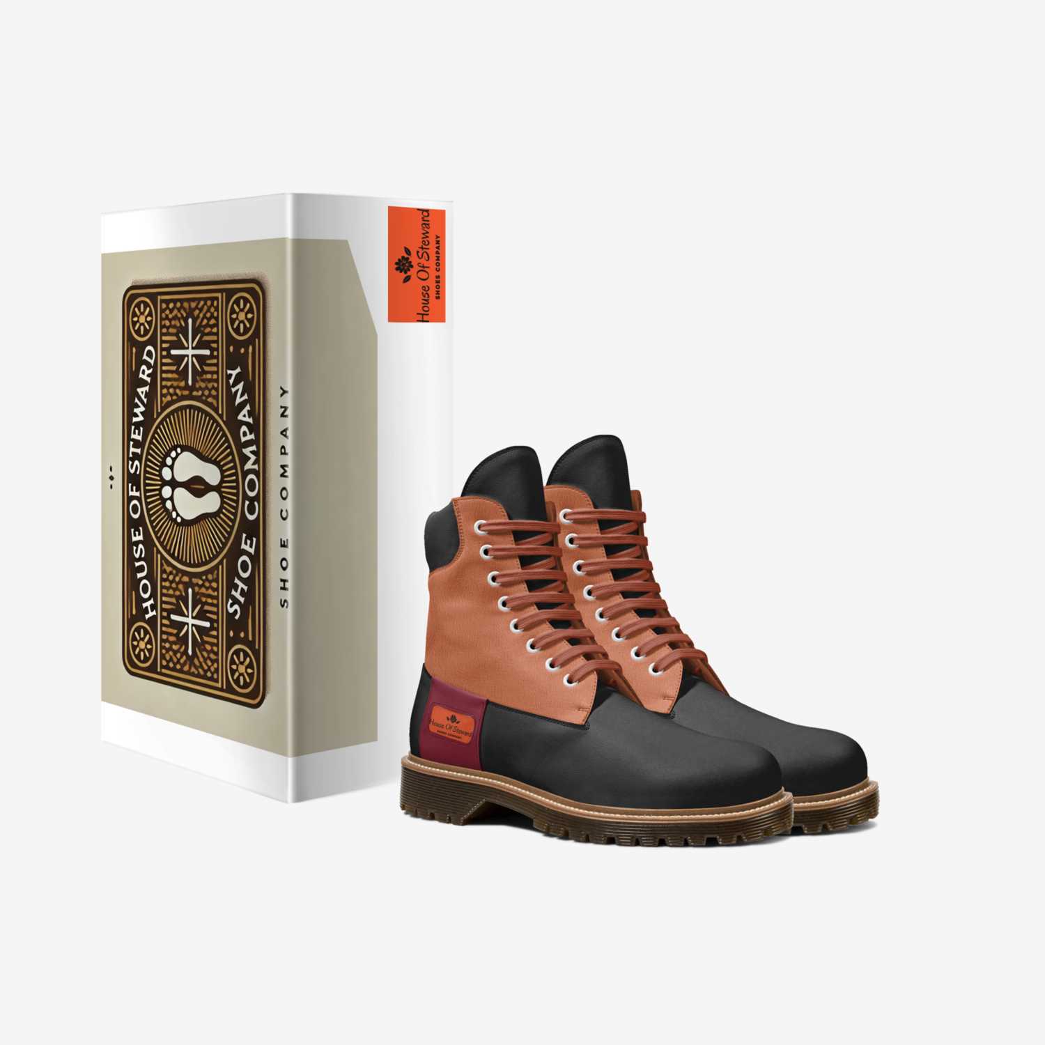High Court custom made in Italy shoes by Abdullah Sadiki Al Karim El Ben vance Brandey | Box view