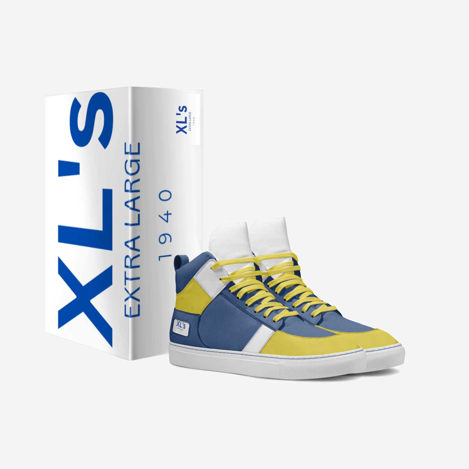 XL custom made in Italy shoes by Donnie Mclean | Box view