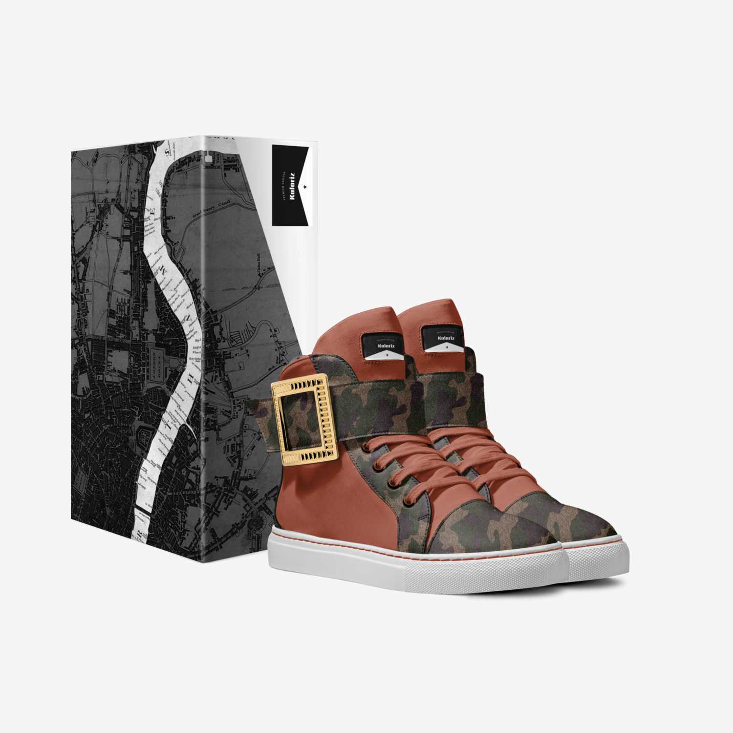 Kalariz custom made in Italy shoes by Fereca Jancley Footwear | Box view