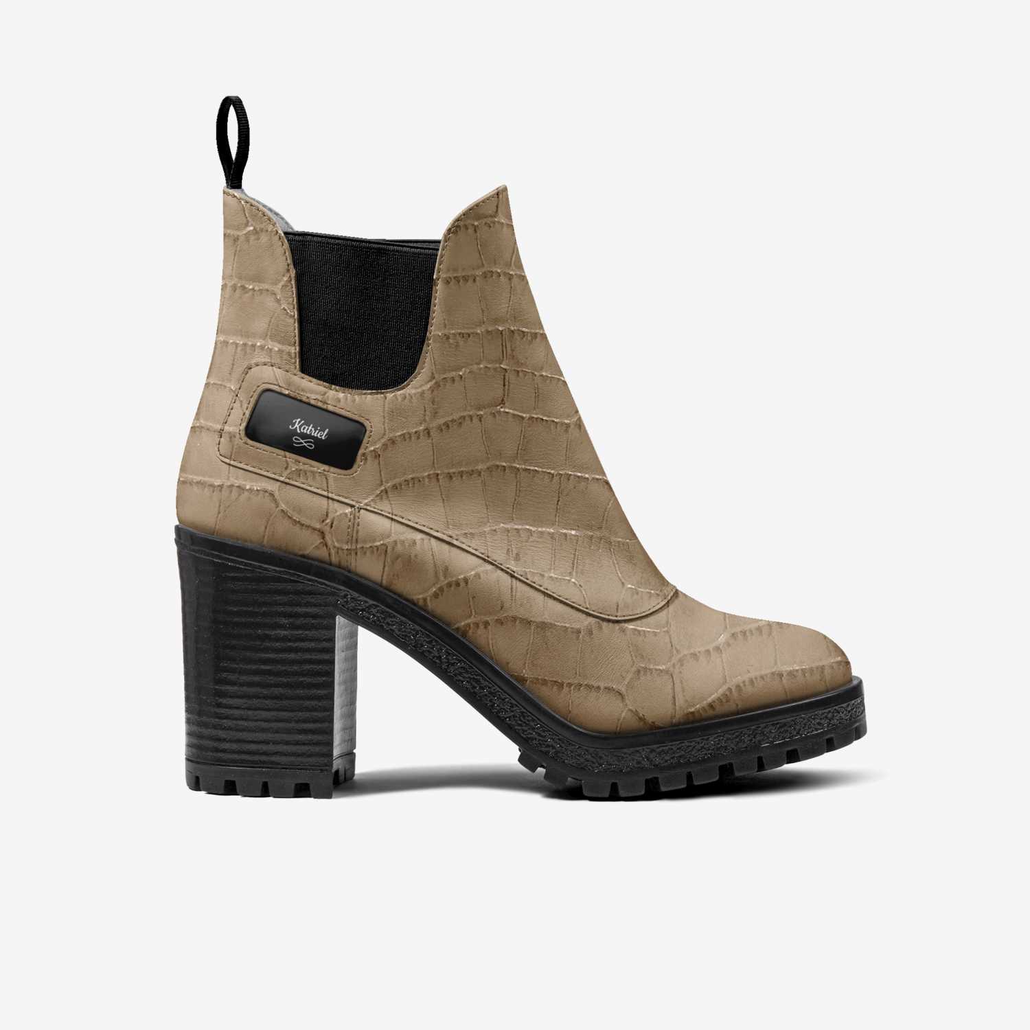 Katriel custom made in Italy shoes by Katrina Hammond | Side view