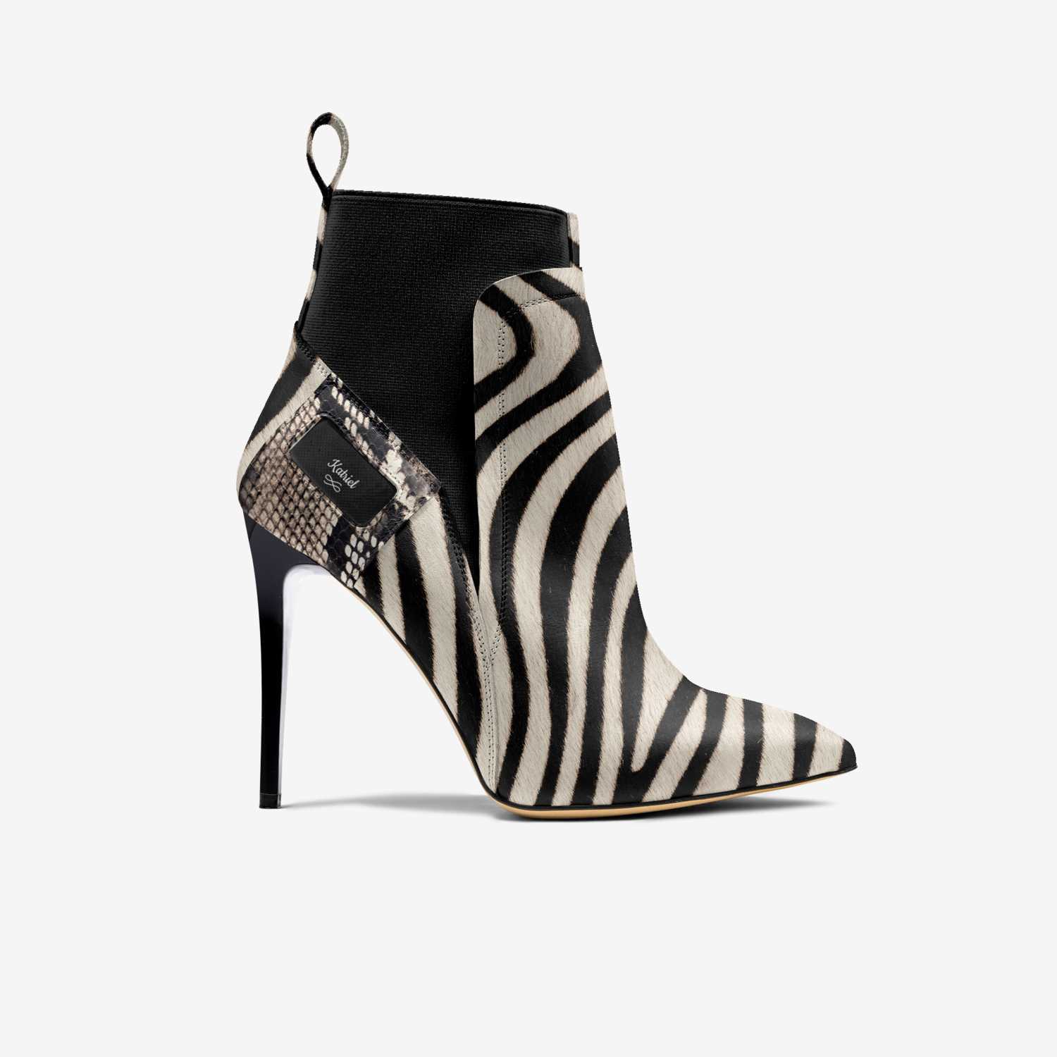 Katriel custom made in Italy shoes by Katrina Hammond | Side view