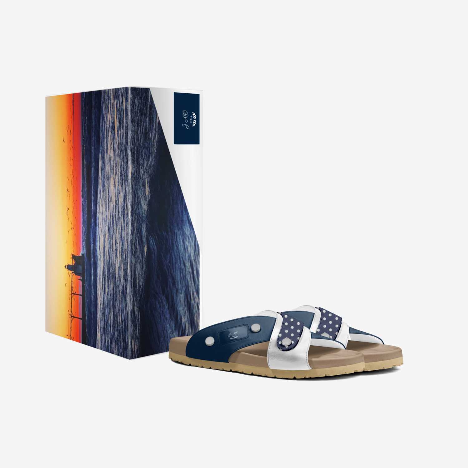 J MO custom made in Italy shoes by Serena Heine | Box view
