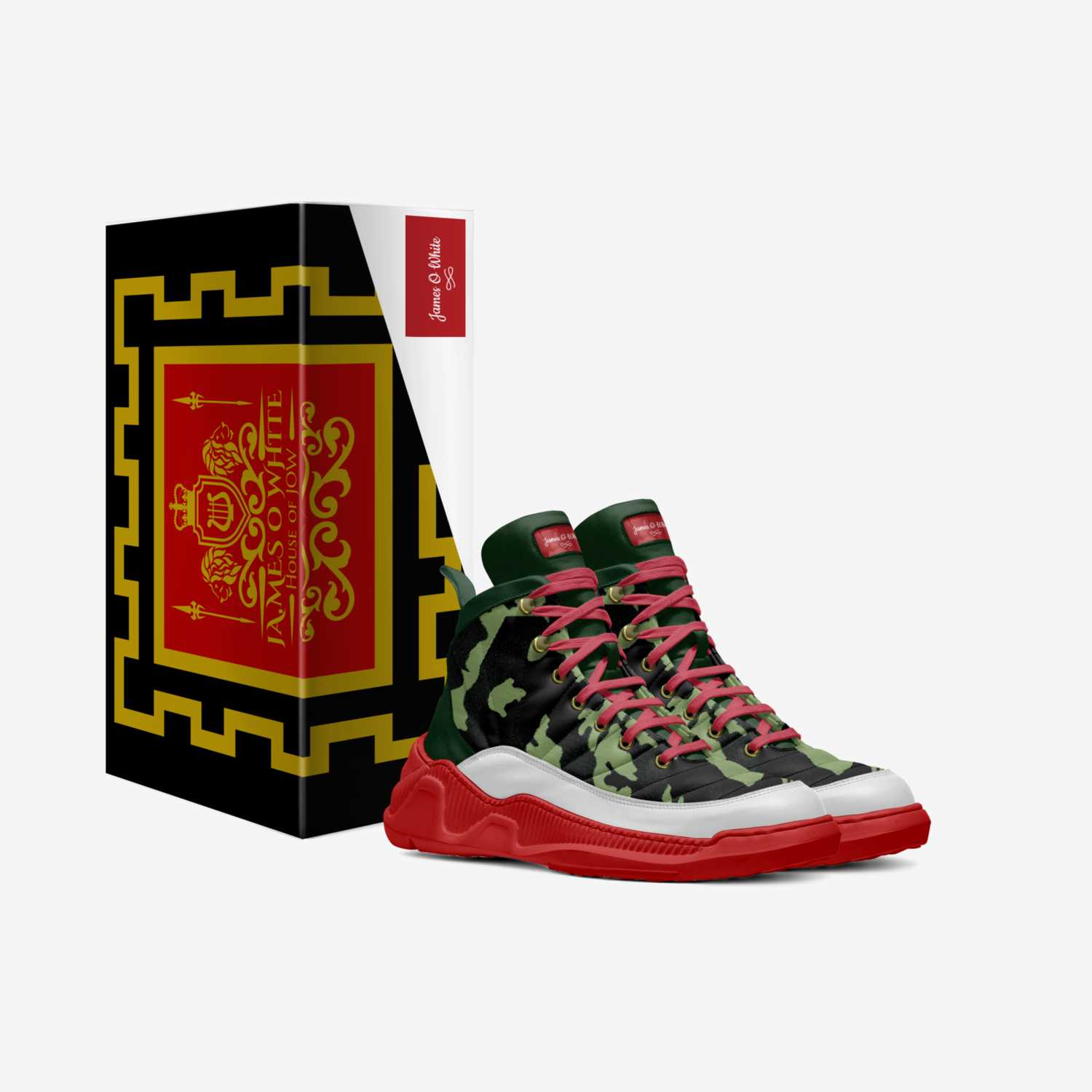 House of JOW Signa custom made in Italy shoes by James White | Box view