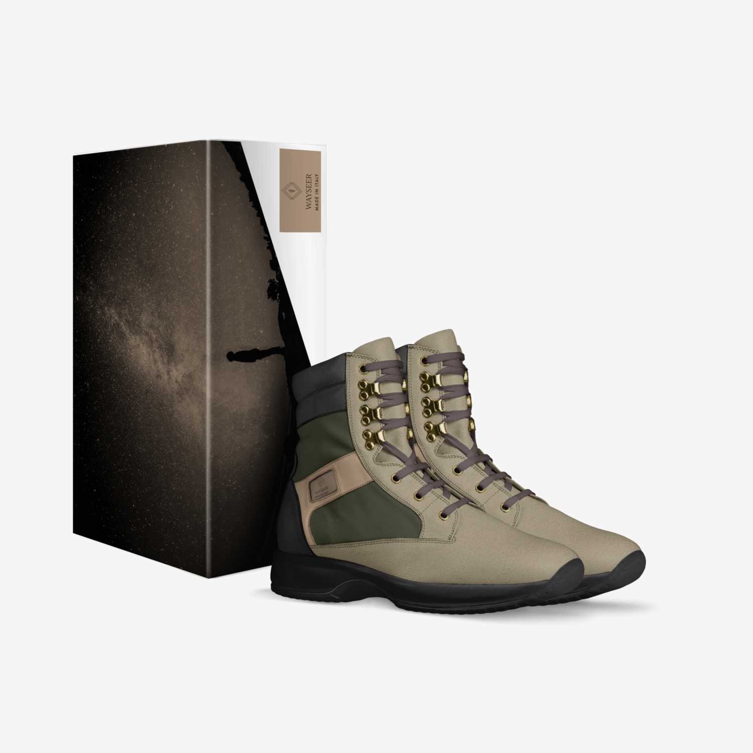 Wayseer custom made in Italy shoes by David Cobb | Box view