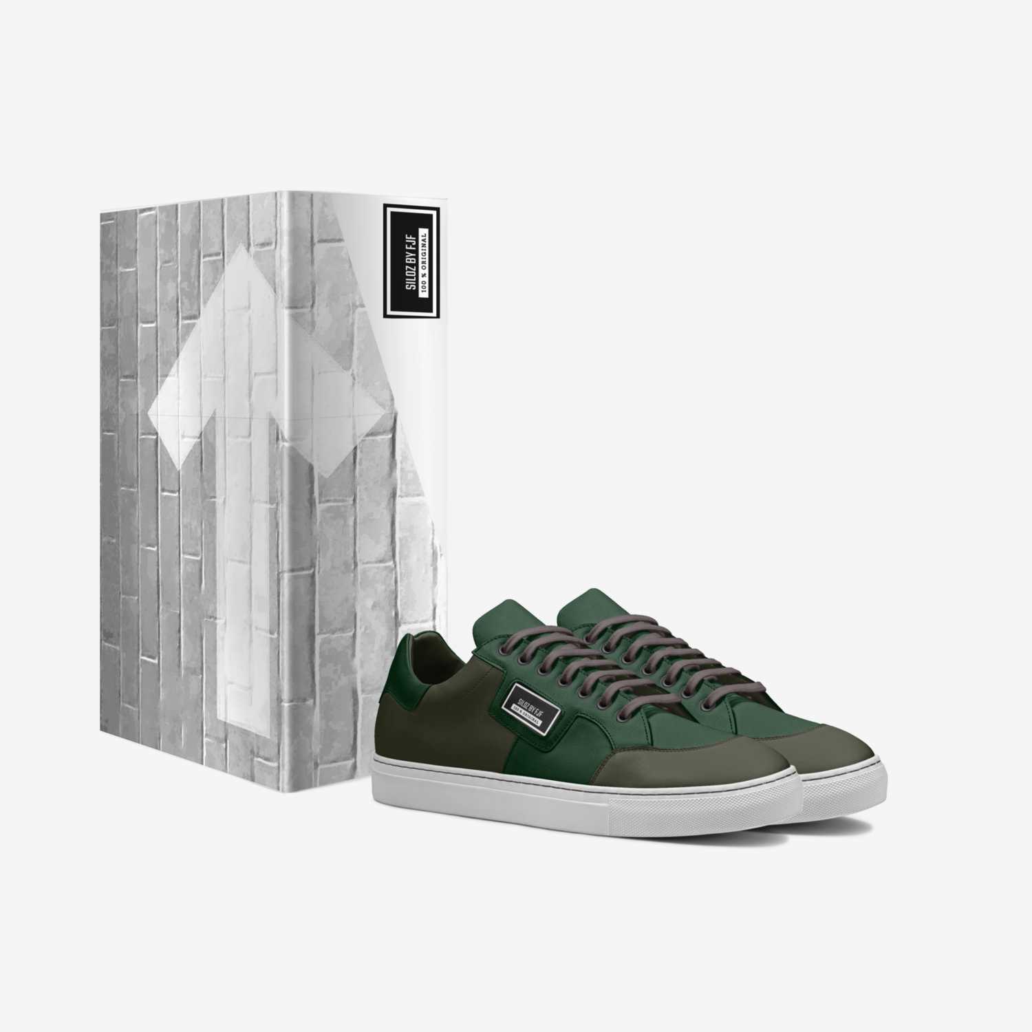 Siloz custom made in Italy shoes by Fereca Jancley Footwear | Box view