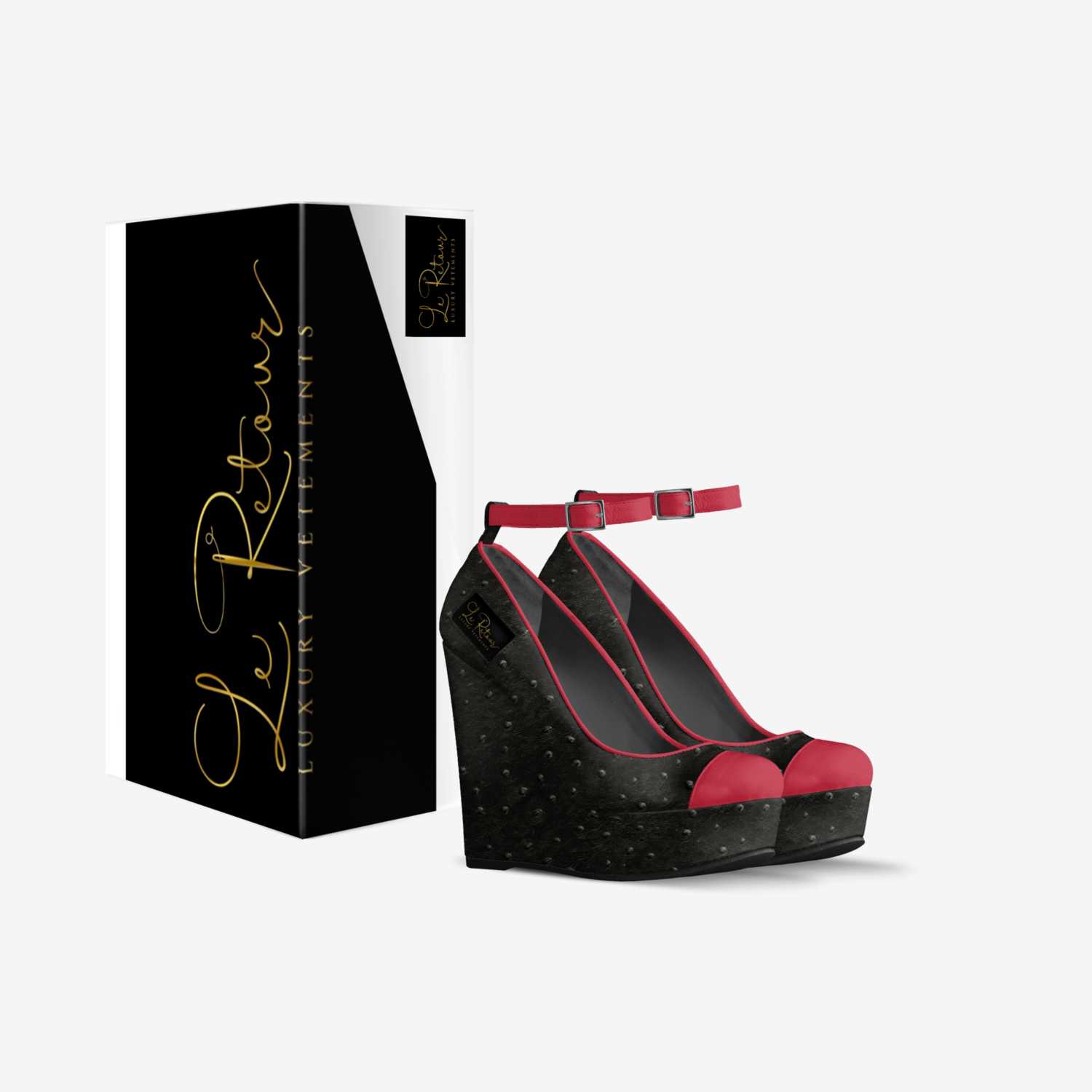 Le Retour V2 custom made in Italy shoes by King Cong | Box view