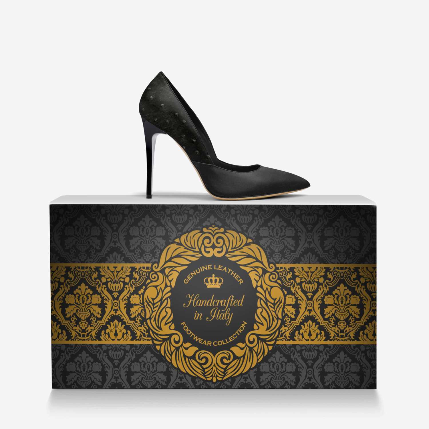 Maria Maria  custom made in Italy shoes by Maria W | Over box view