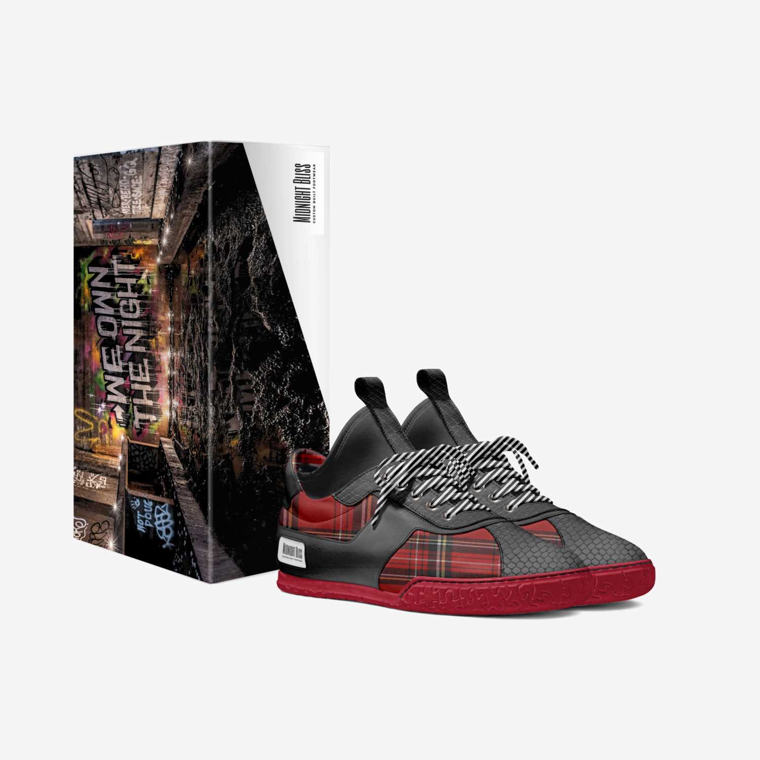 Midnight Bliss custom made in Italy shoes by Henry L Mcrae Jr | Box view