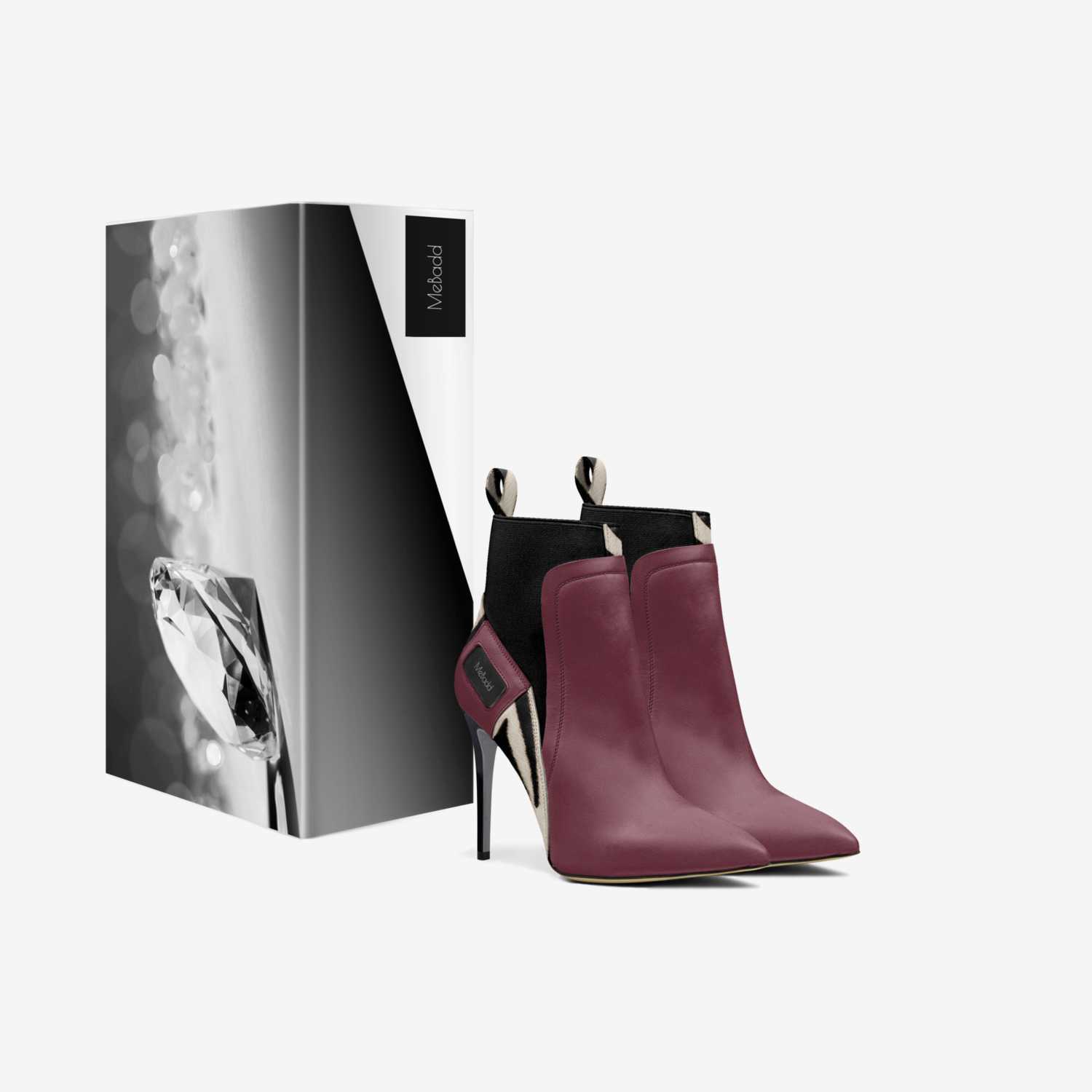 Mebadd custom made in Italy shoes by Fereca Jancley Footwear | Box view