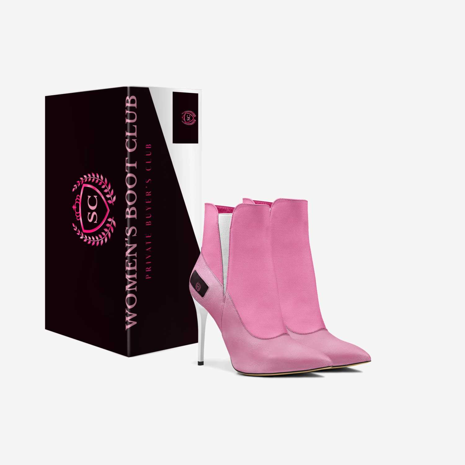 Wedding Boot 2 custom made in Italy shoes by David Kornhauser | Box view