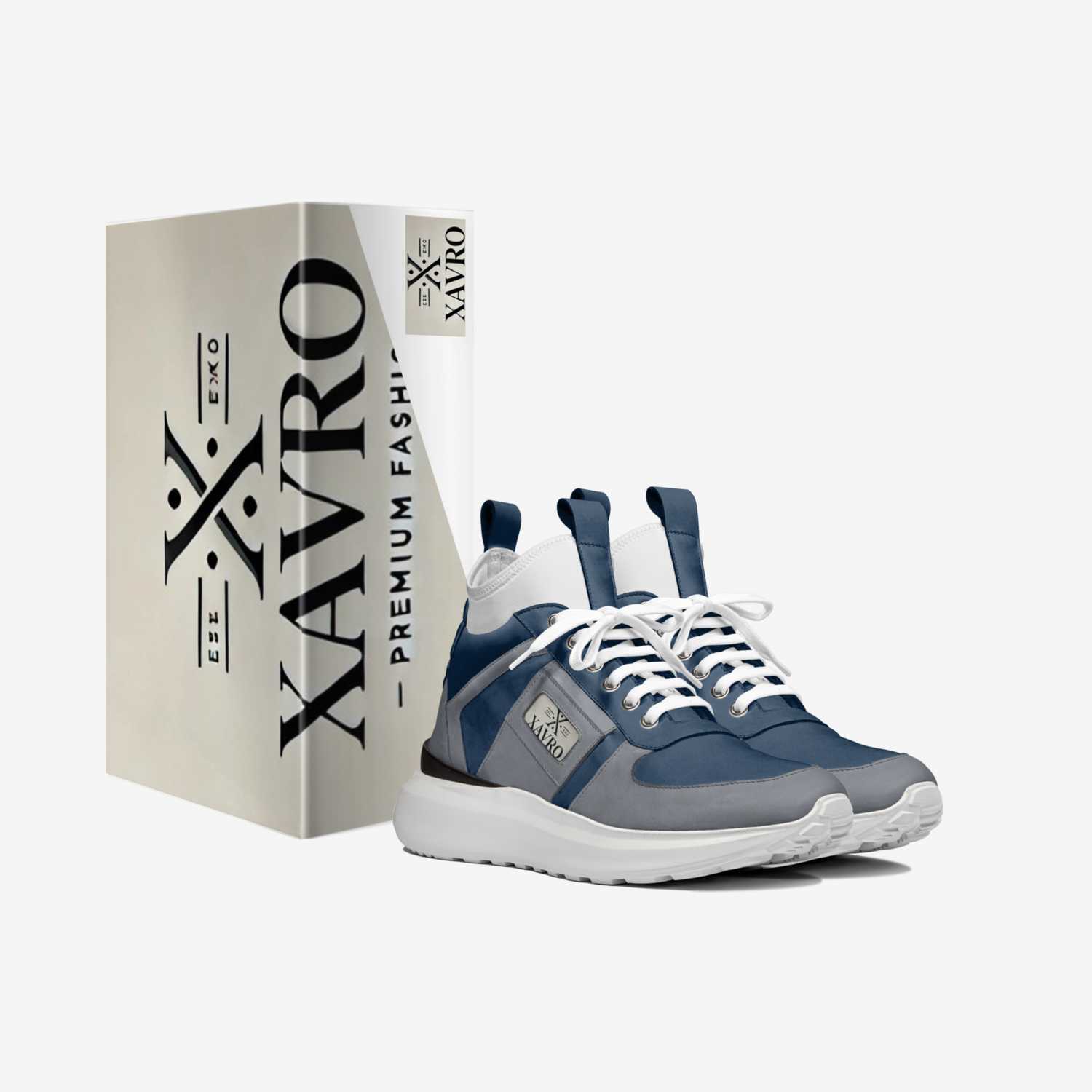 XAVRO custom made in Italy shoes by Darryl Nance | Box view