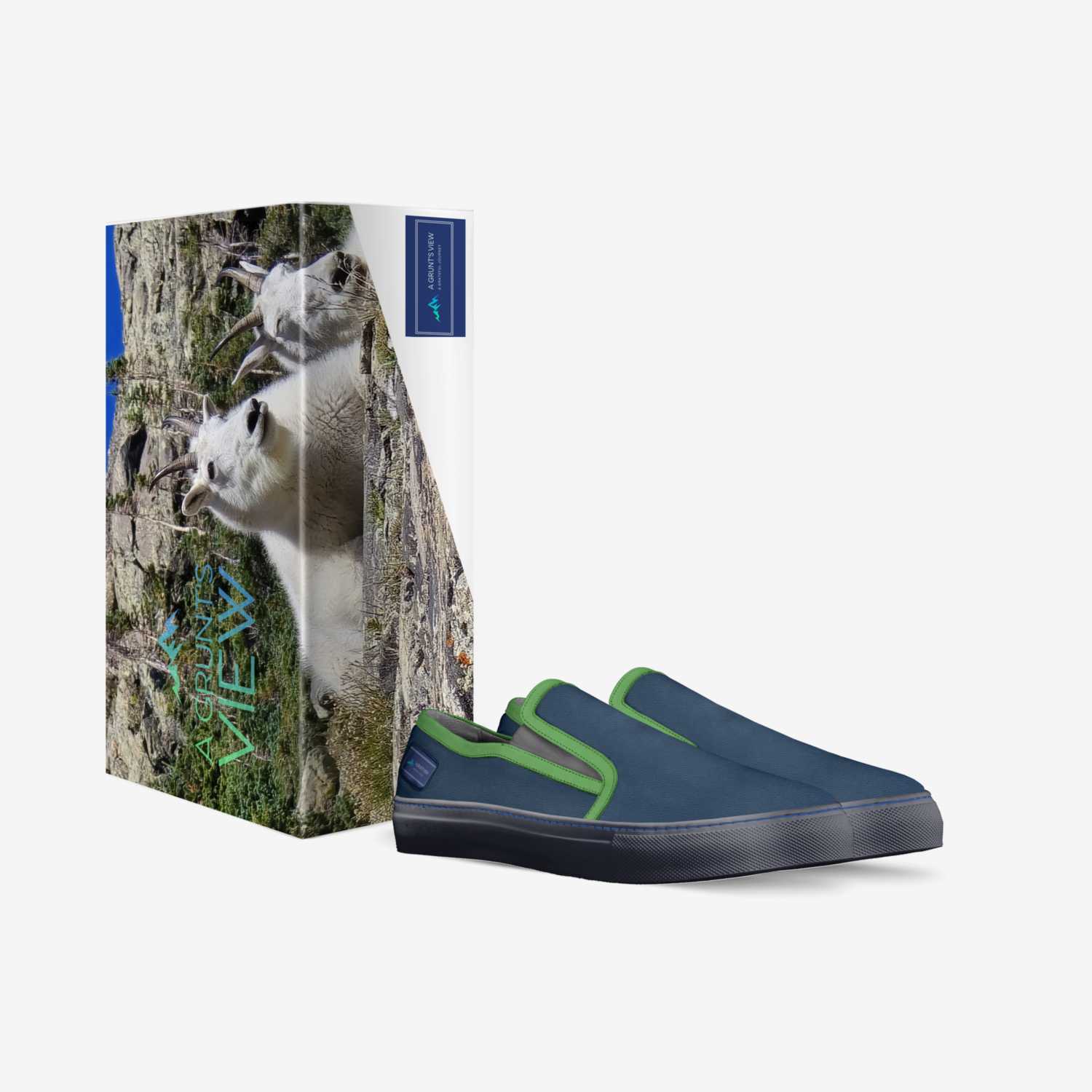 A GRUNT'S VIEW  custom made in Italy shoes by Roland Ocampo | Box view