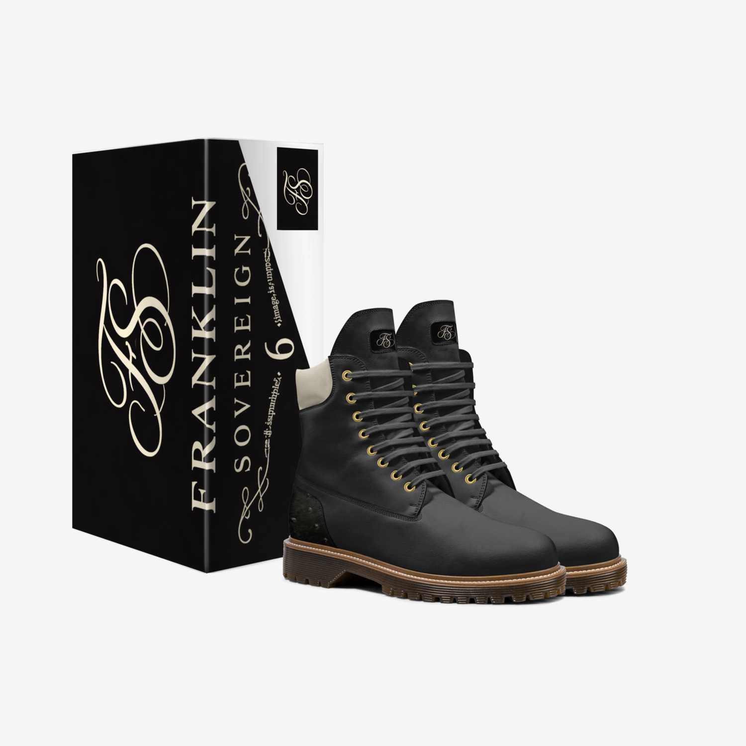 Franklin Sovereign custom made in Italy shoes by Brandon Franklin | Box view