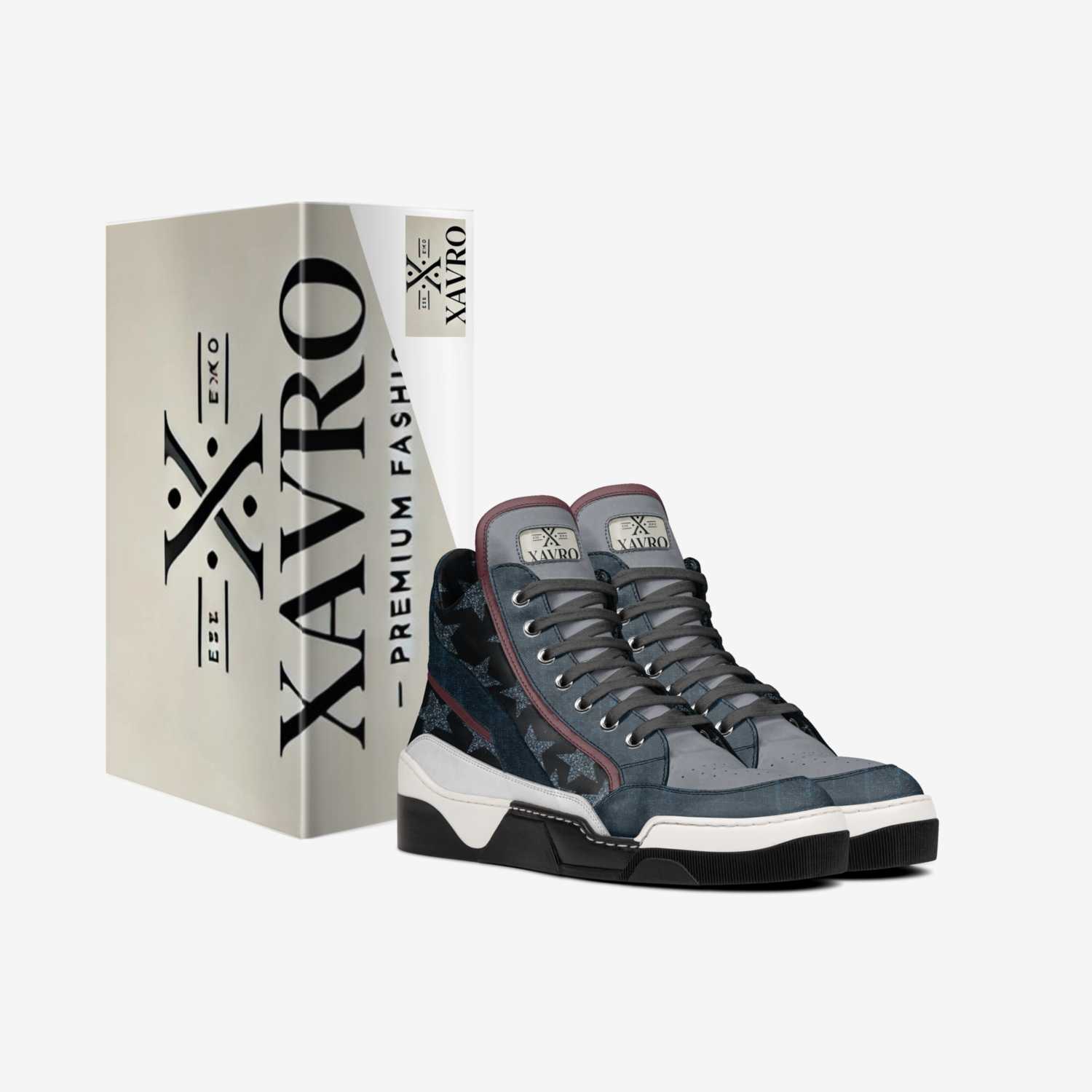 Xavro custom made in Italy shoes by Darryl Nance | Box view