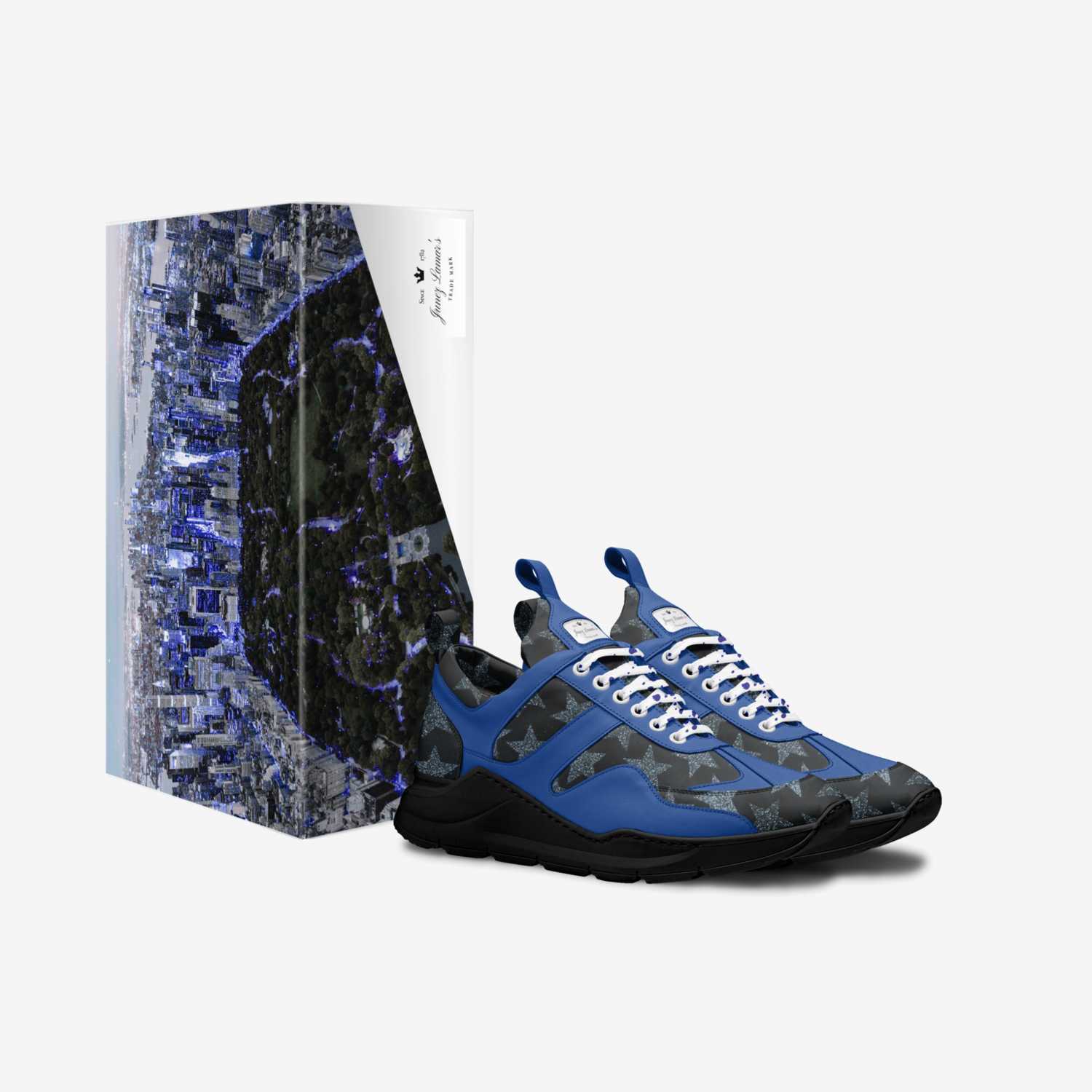 Junez Lamar's  custom made in Italy shoes by Junez Dabney | Box view