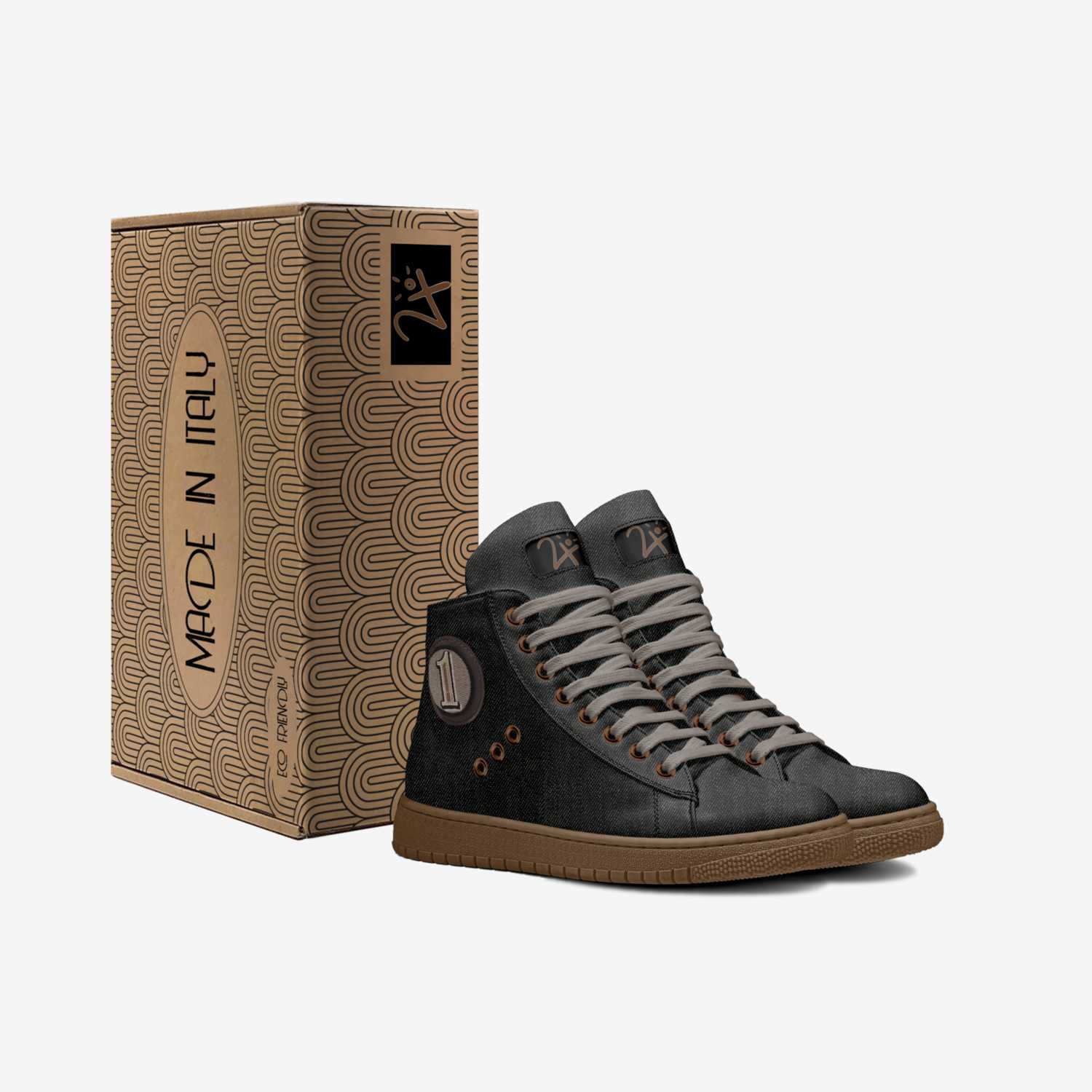 FLY GOD custom made in Italy shoes by Double Ontendre | Box view