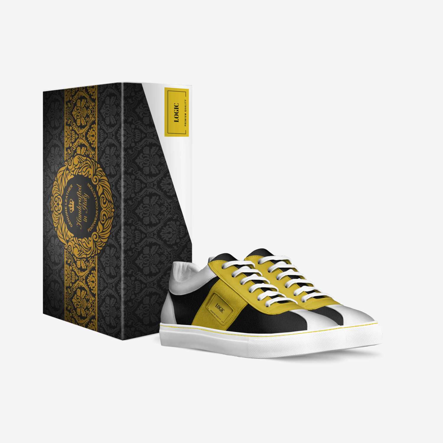 LOGIC custom made in Italy shoes by Dexter Elmore | Box view