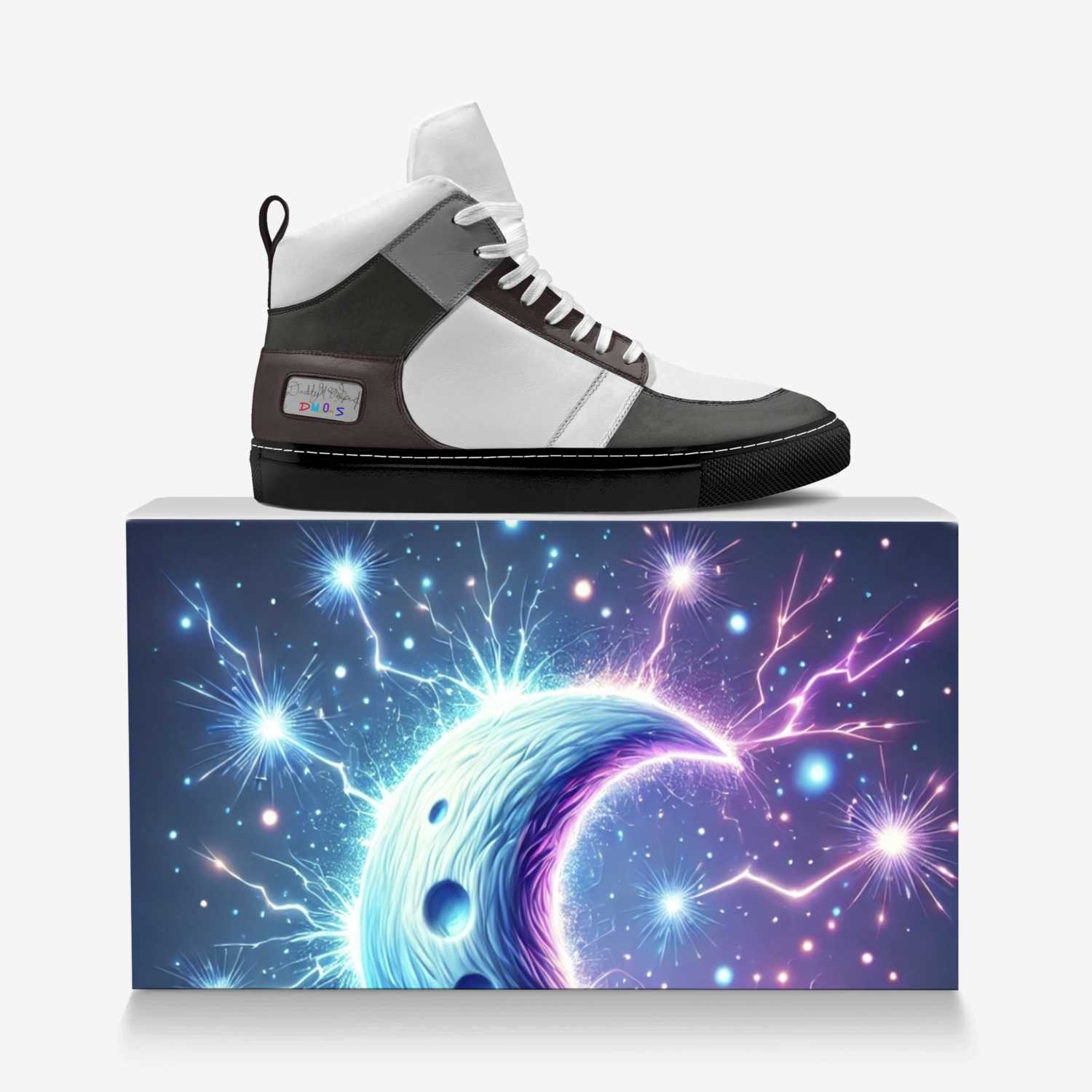 DMoOnS custom made in Italy shoes by Paul Mcclain | Over box view