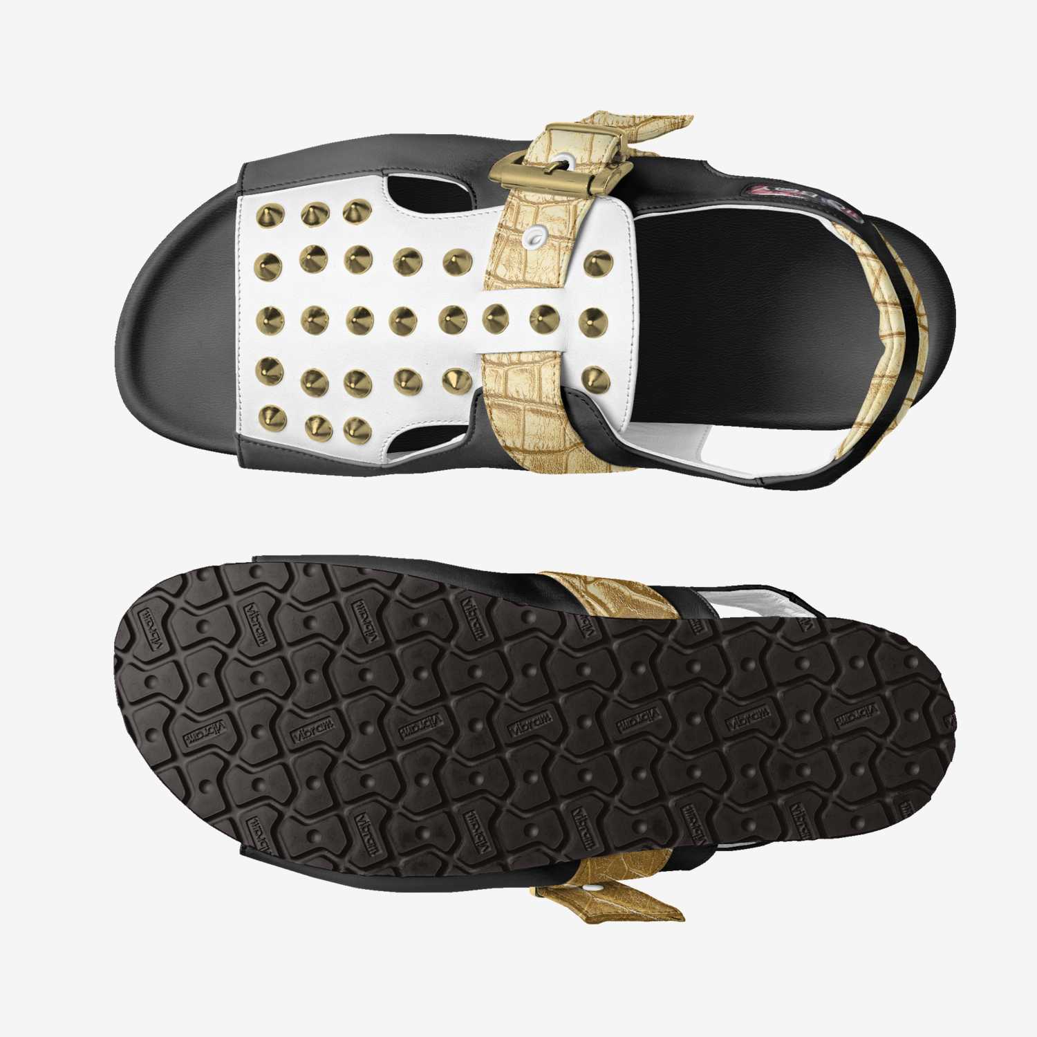 Big Boy Sneakers  custom made in Italy shoes by Sher-vawn Robinson | Top view