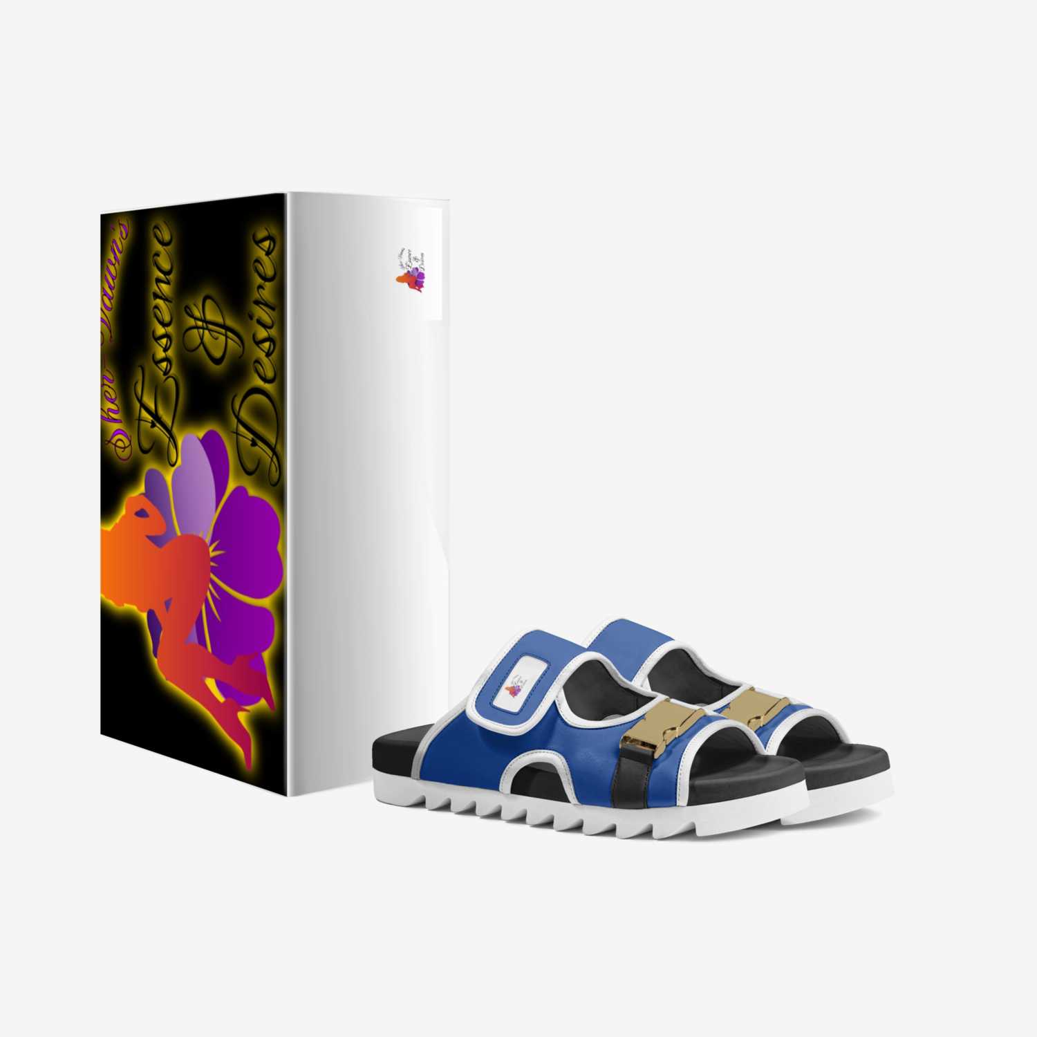 Big Boy Sneakers  custom made in Italy shoes by Sher-vawn Robinson | Box view