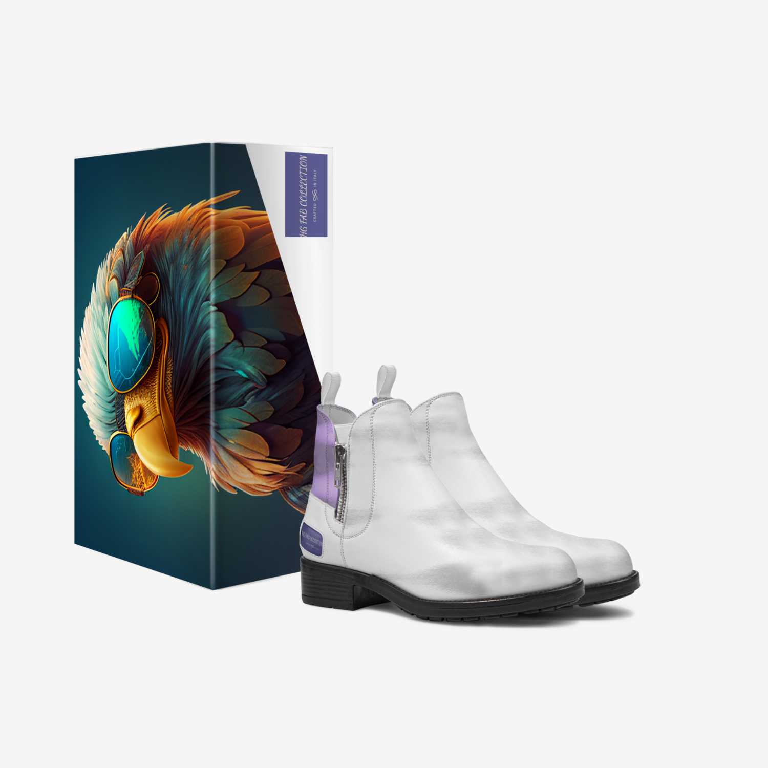 HG FAB COLLECTION  custom made in Italy shoes by Henrietta Golden | Box view