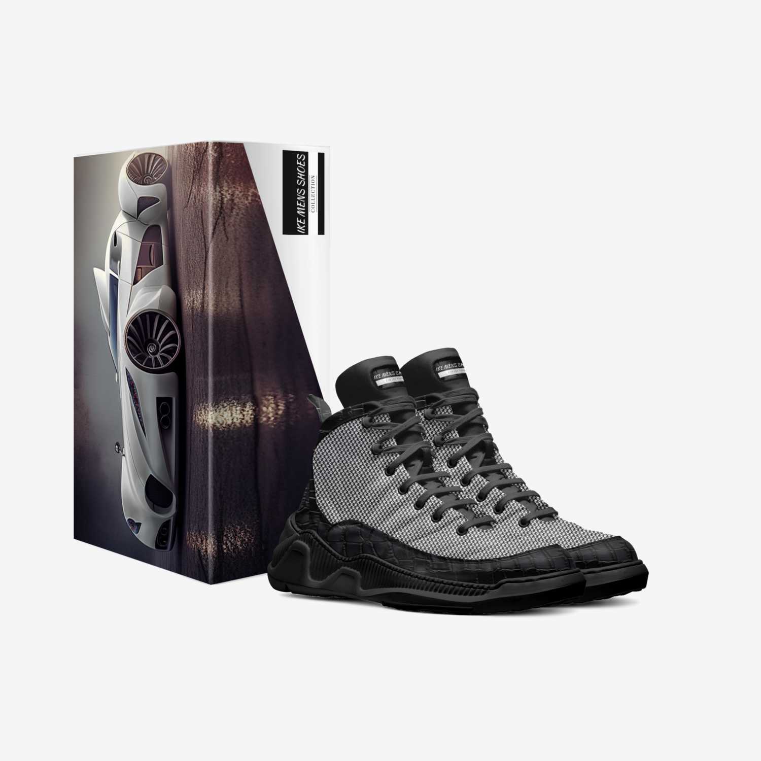 IKE MENS SHOES  custom made in Italy shoes by Isaac A Mensah | Box view
