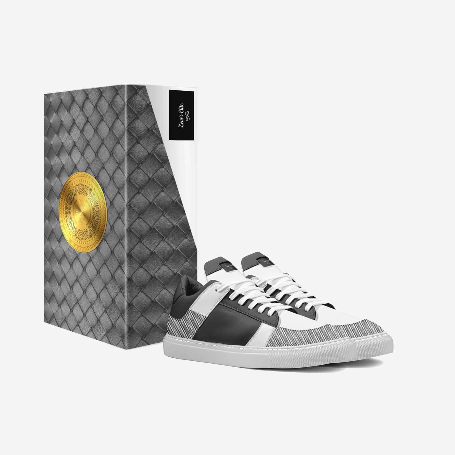 Zeus's Elite custom made in Italy shoes by Desiree Benjamin | Box view