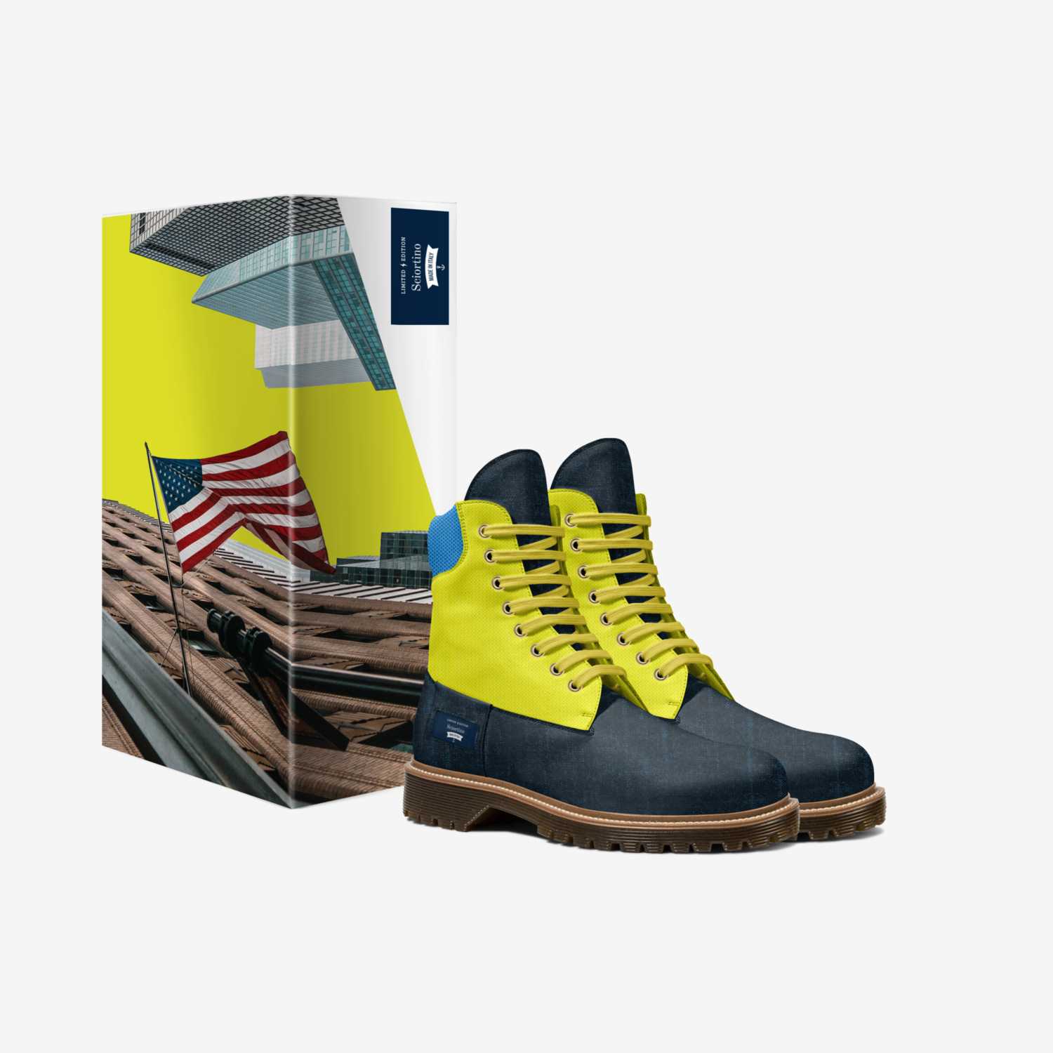 Sciortino custom made in Italy shoes by Tamara Miles | Box view
