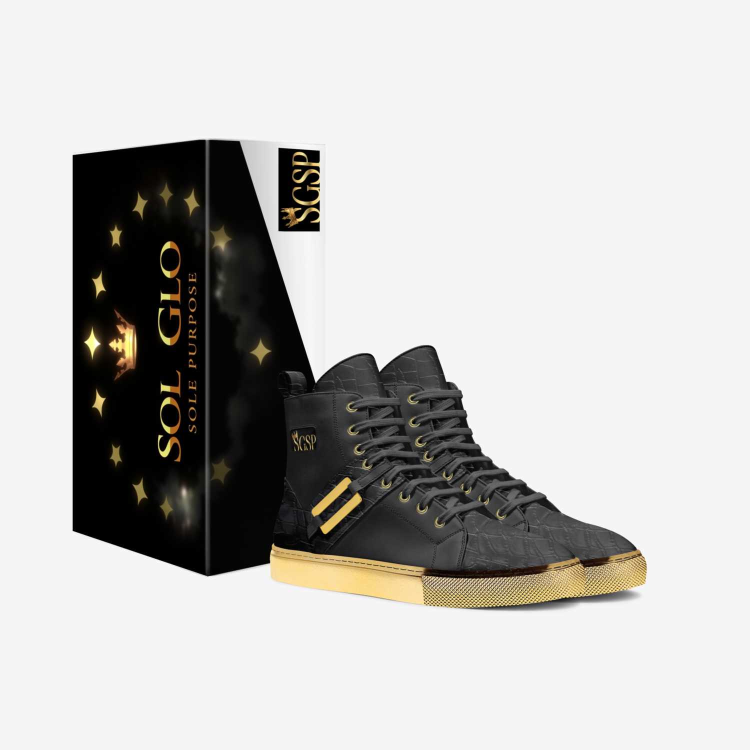 SGSP custom made in Italy shoes by Qwantana Gordon | Box view