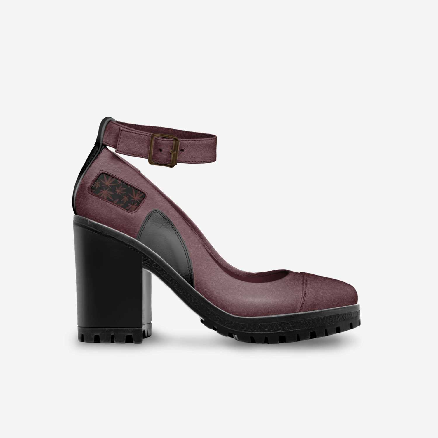 Sweet Terpenes custom made in Italy shoes by Heather Stanley | Side view