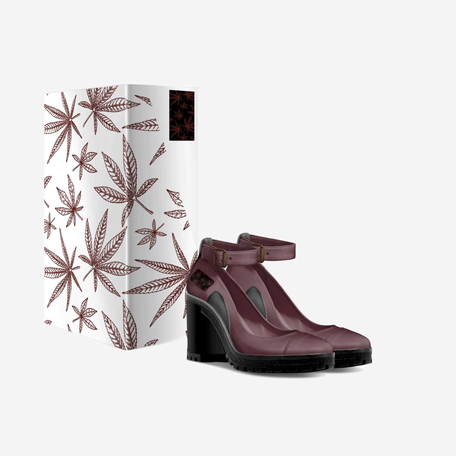 Sweet Terpenes custom made in Italy shoes by Heather Stanley | Box view