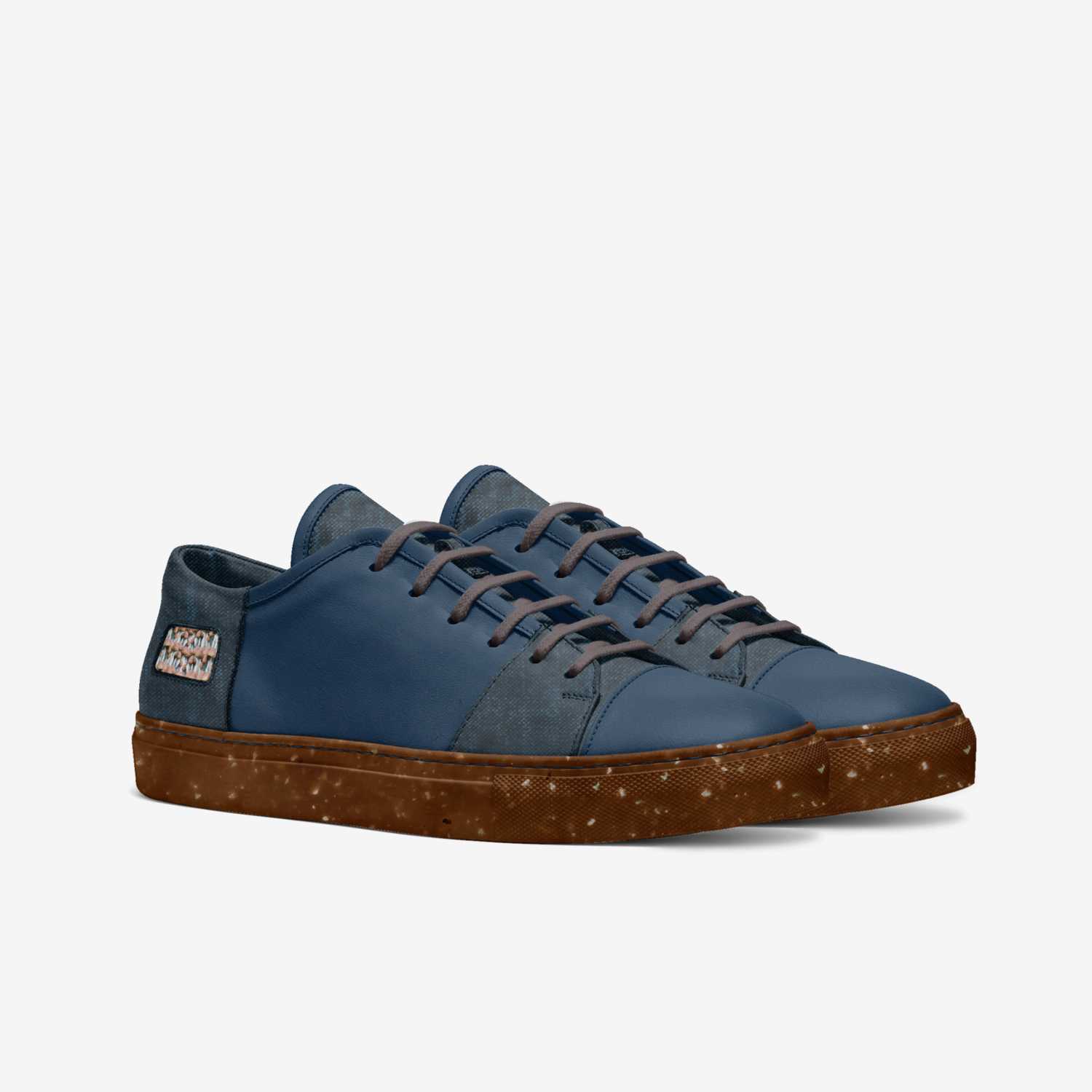 Sweet Terpenes custom made in Italy shoes by Heather Stanley | Double view