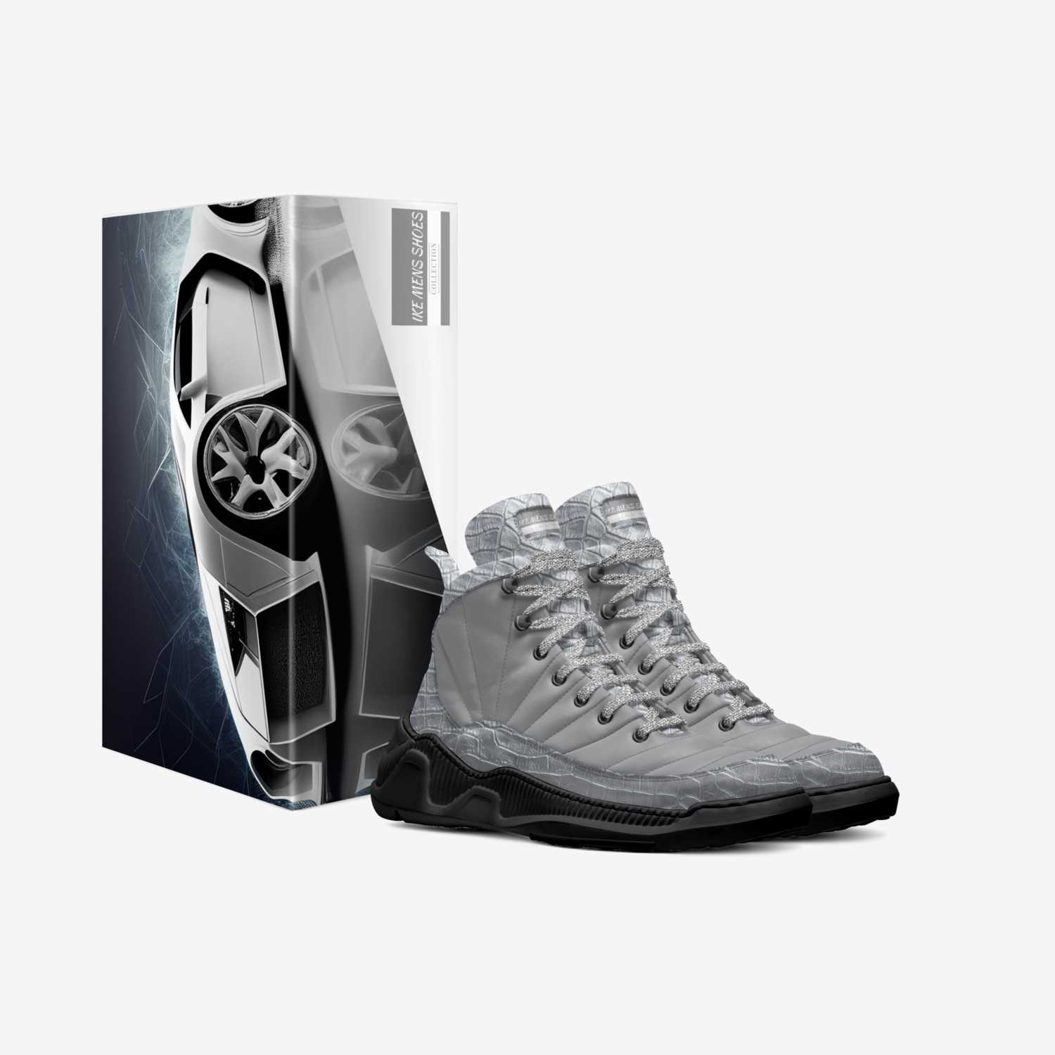 IKE MENS SHOES custom made in Italy shoes by Isaac A Mensah | Box view