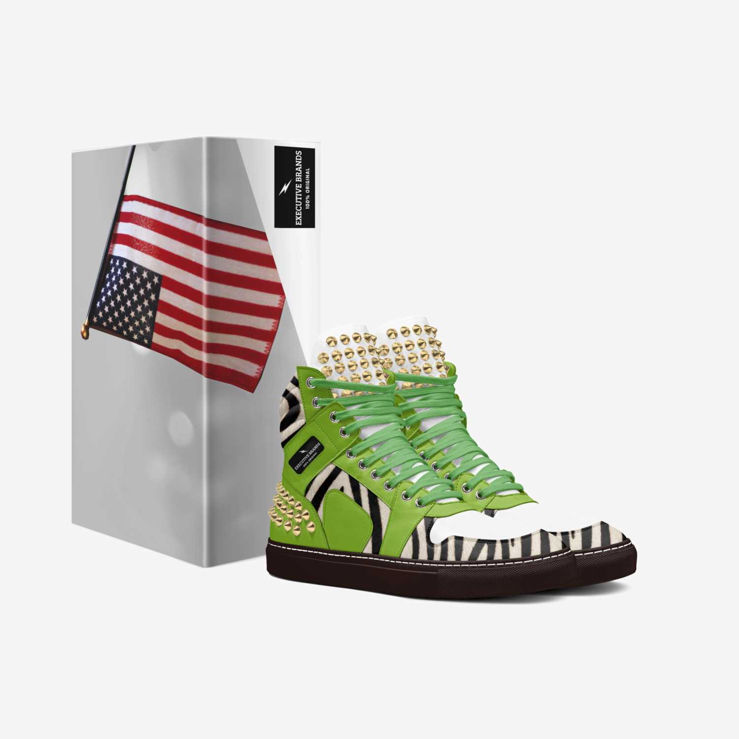 Executive Brands custom made in Italy shoes by David Senabulya | Box view