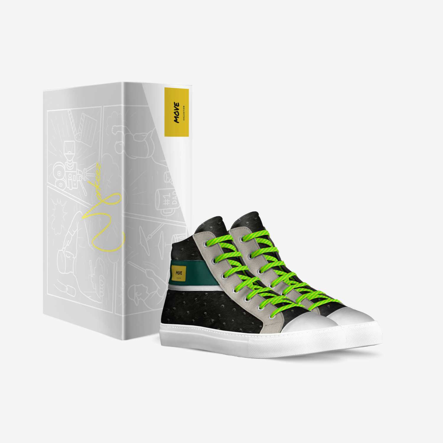MOVE custom made in Italy shoes by Mikhail Miralles | Box view