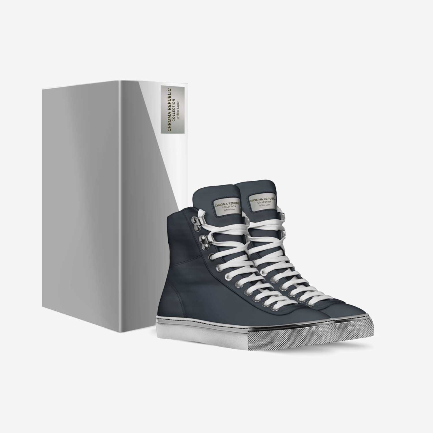 Chroma Republic  custom made in Italy shoes by Rosa Lopez | Box view