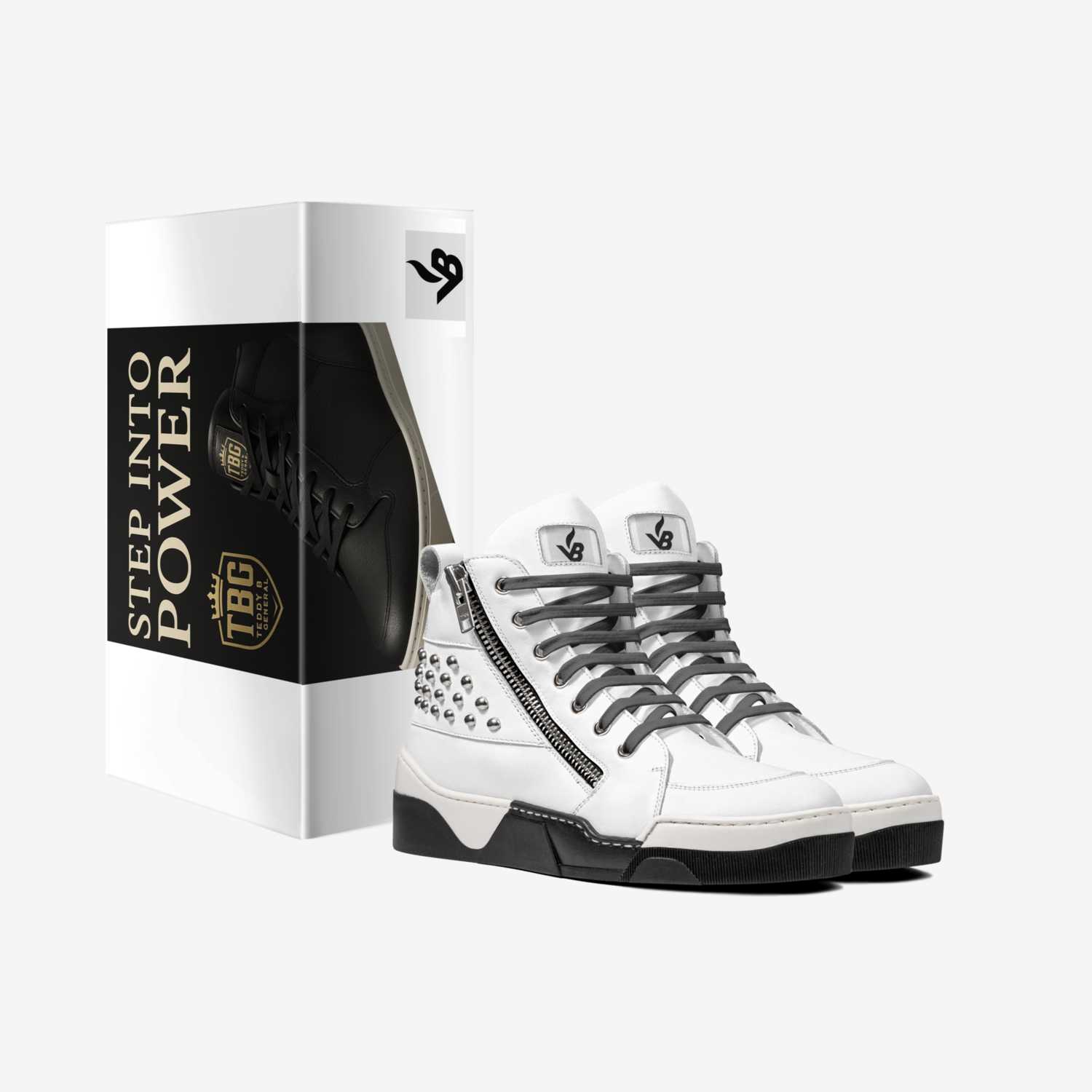 Teddy B General custom made in Italy shoes by Tavares Dewey | Box view