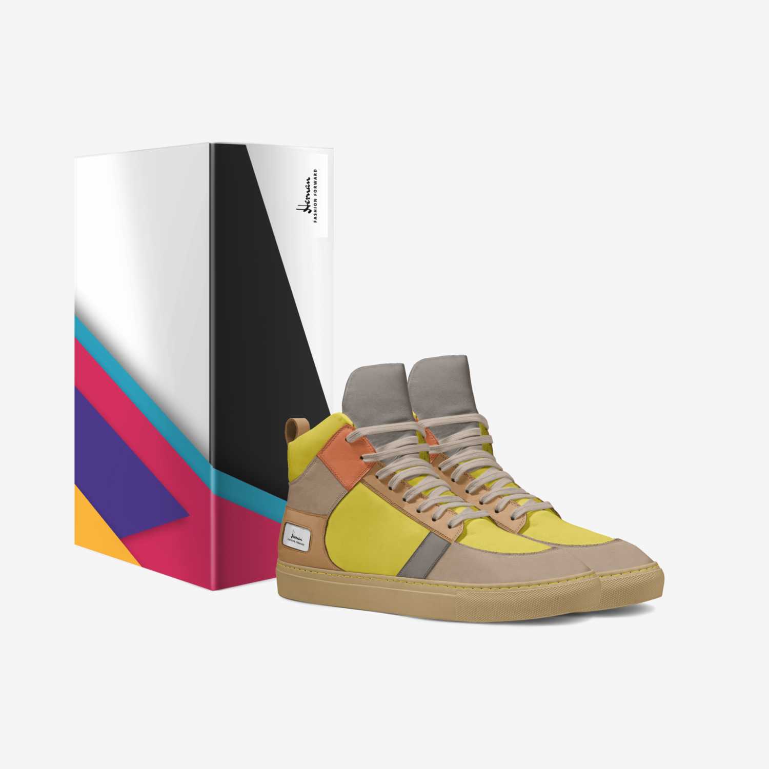 Hernan custom made in Italy shoes by Roque Figueroa | Box view