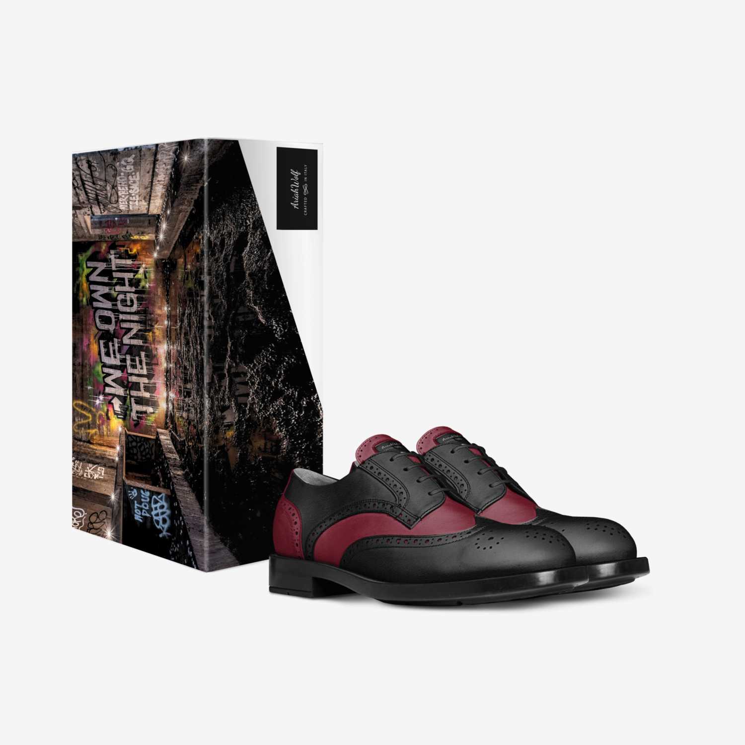 AriahWolf custom made in Italy shoes by Dawn Wason | Box view