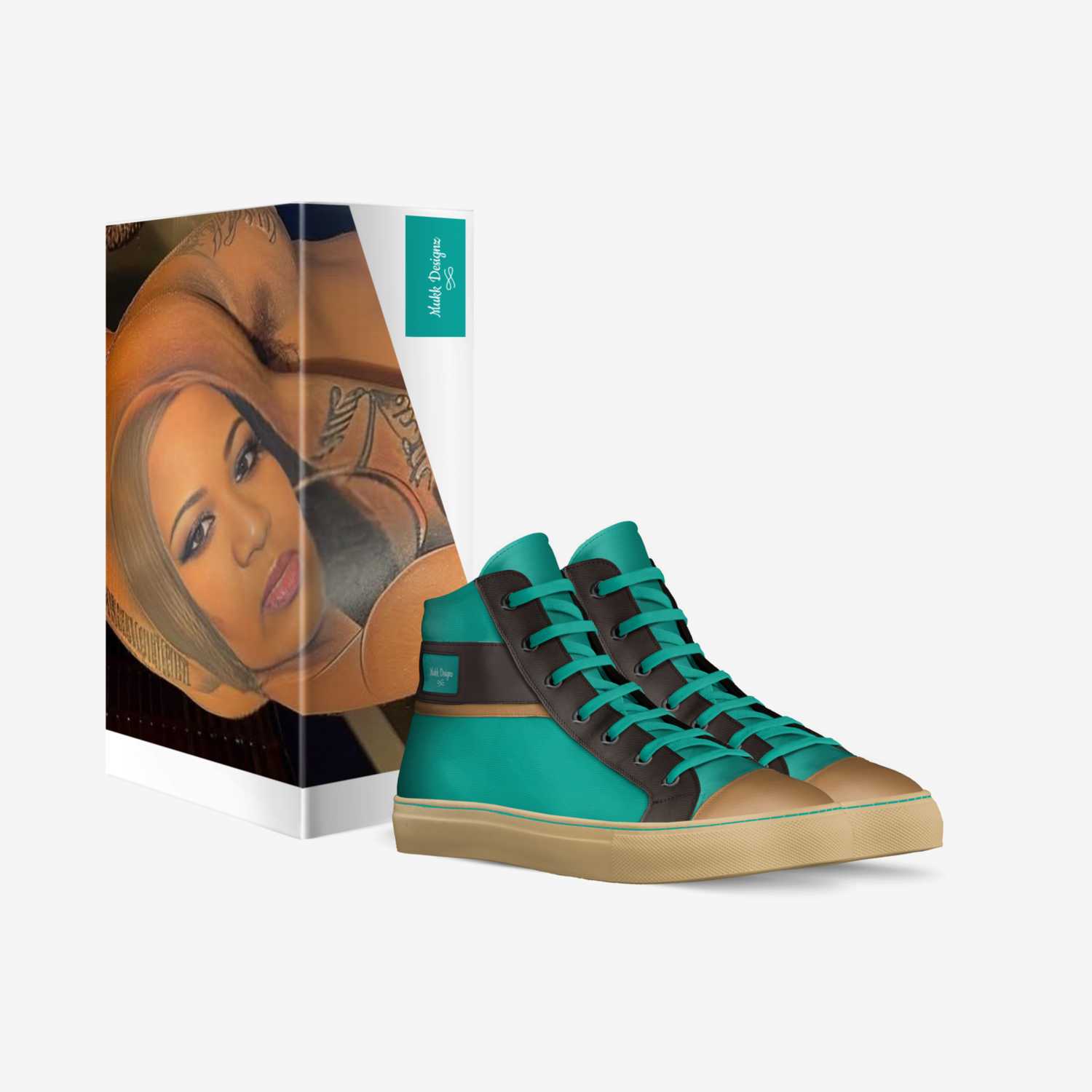 Mukk Designz custom made in Italy shoes by Carlotta Lamb | Box view