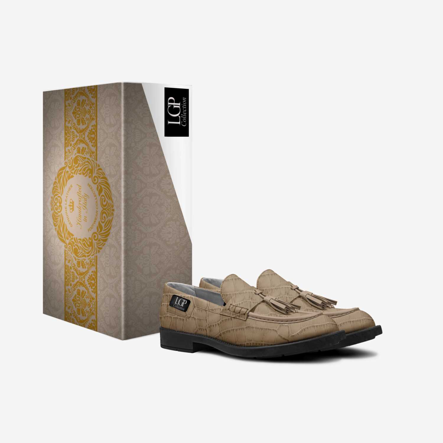 LGP collection custom made in Italy shoes by Liene Greifane Pence | Box view